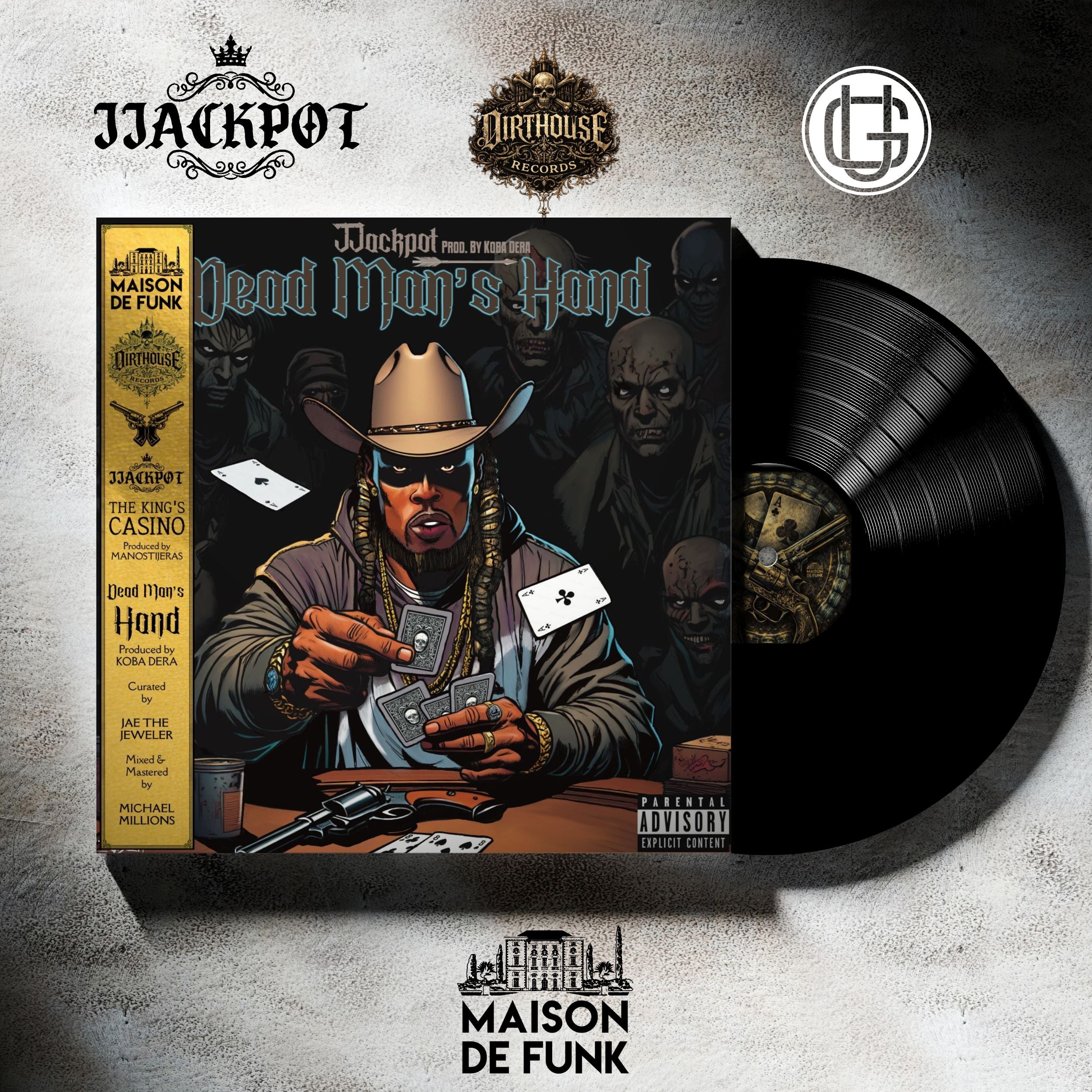 DEAD MAN'S HAND & KING'S CASINO — VINYL – MAISON DE FUNK