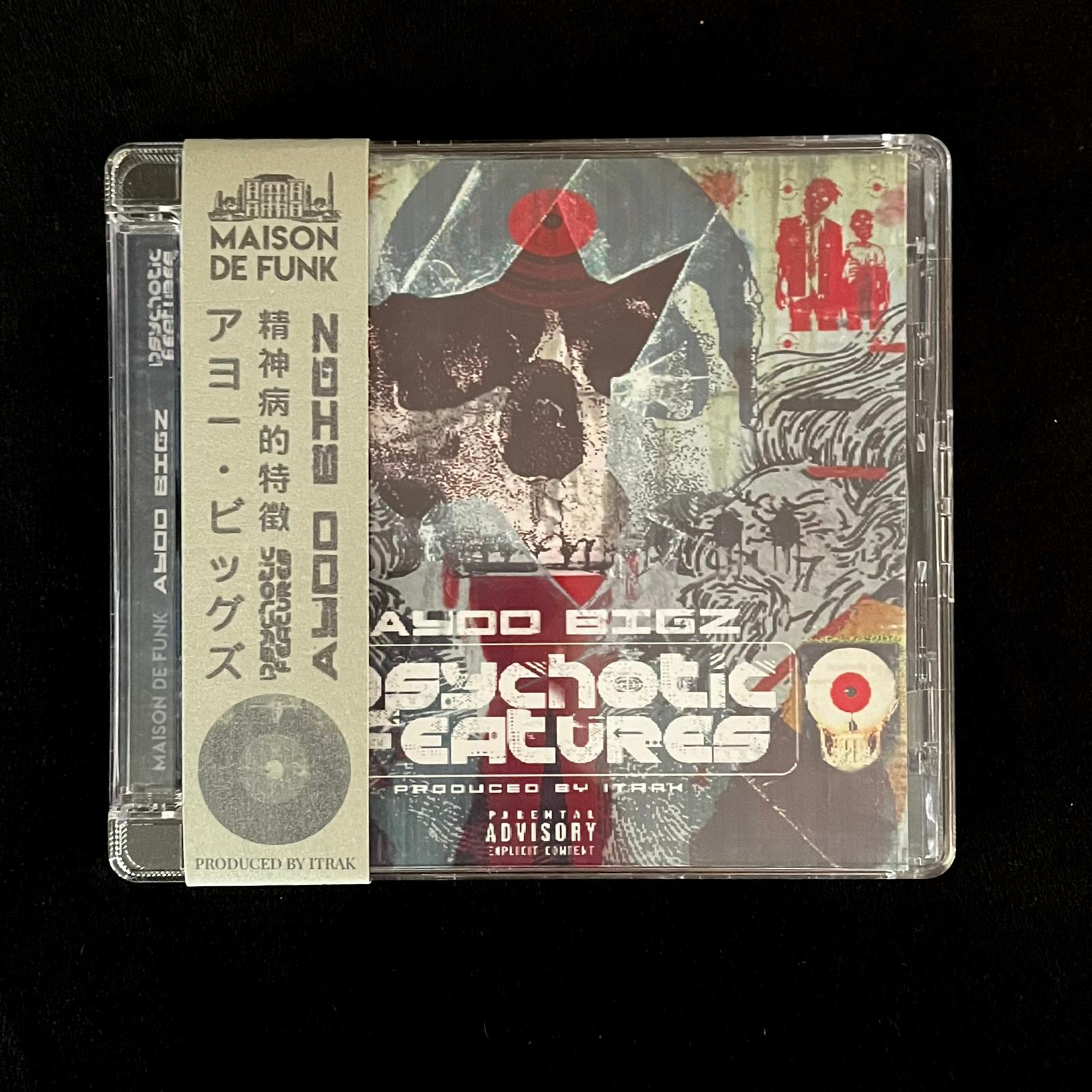PSYCHOTIC FEATURES & LOST TAPES - Silver OBI Double CD – MAISON DE