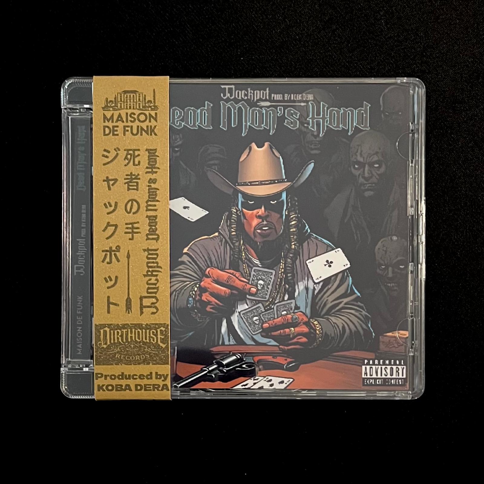 Dead Man's Hand CD Case - Showing tracklist