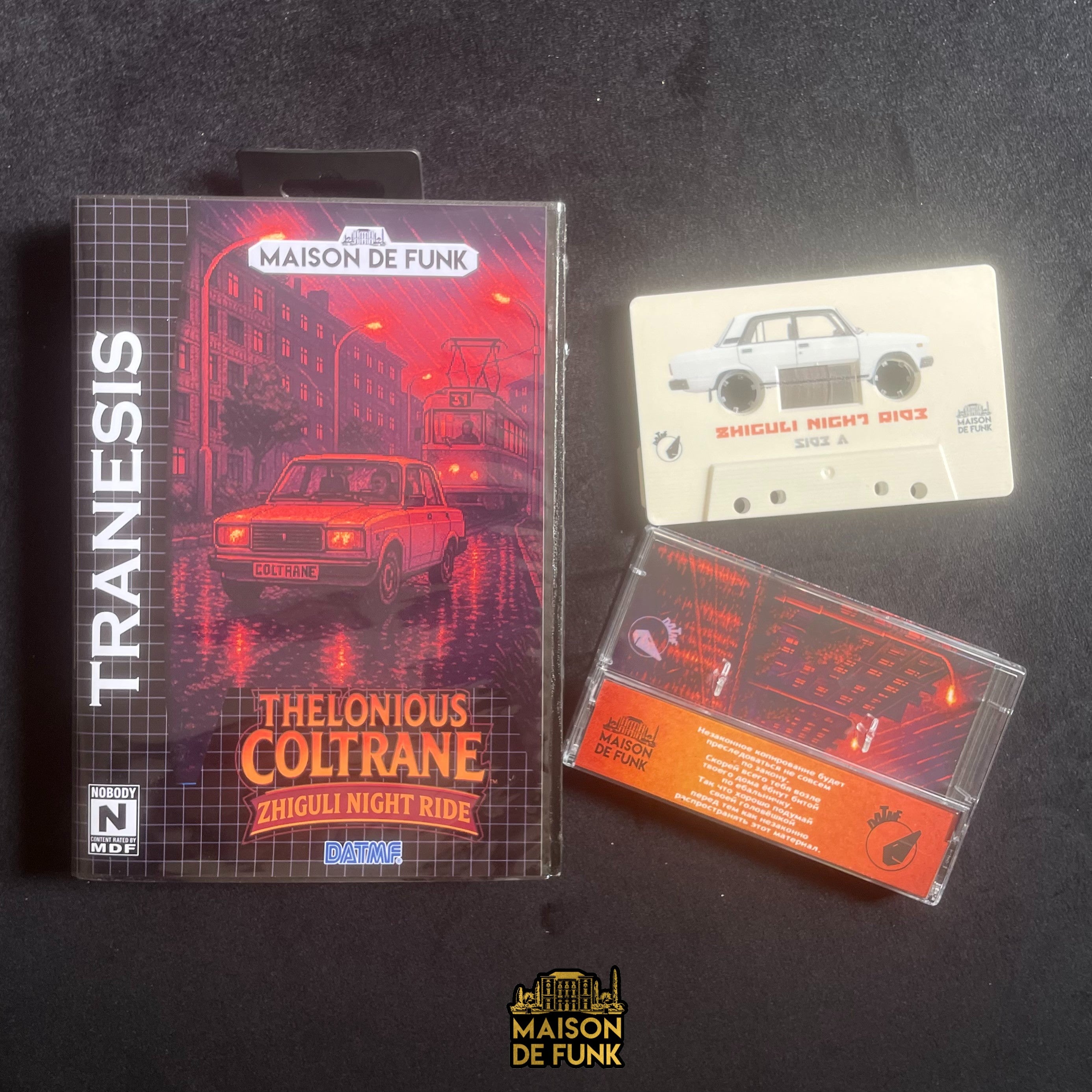 ZHIGULI NIGHT RIDE - Cassette in Sega Box