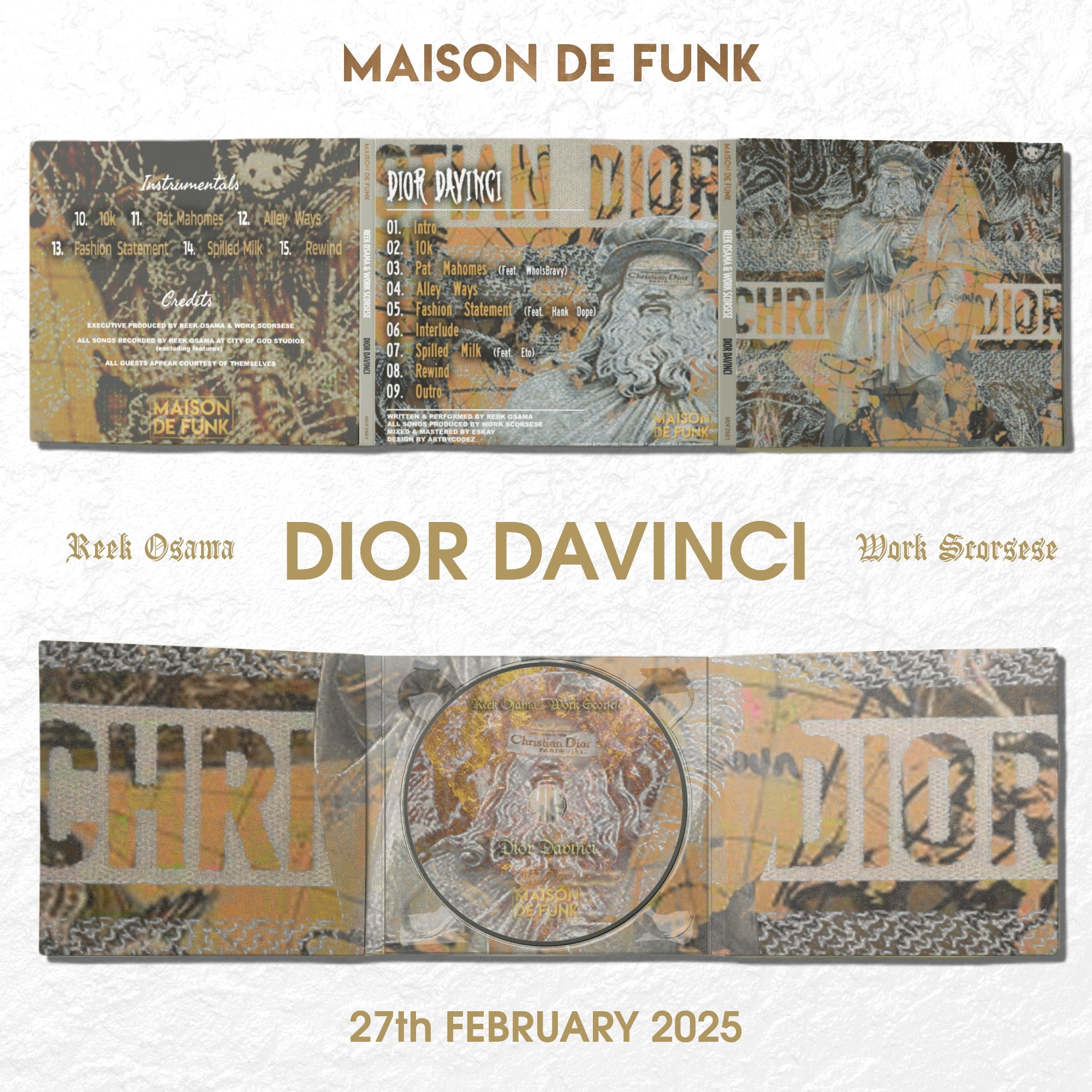 DIOR DAVINCI - Grigio Boxset (SOLD OUT)