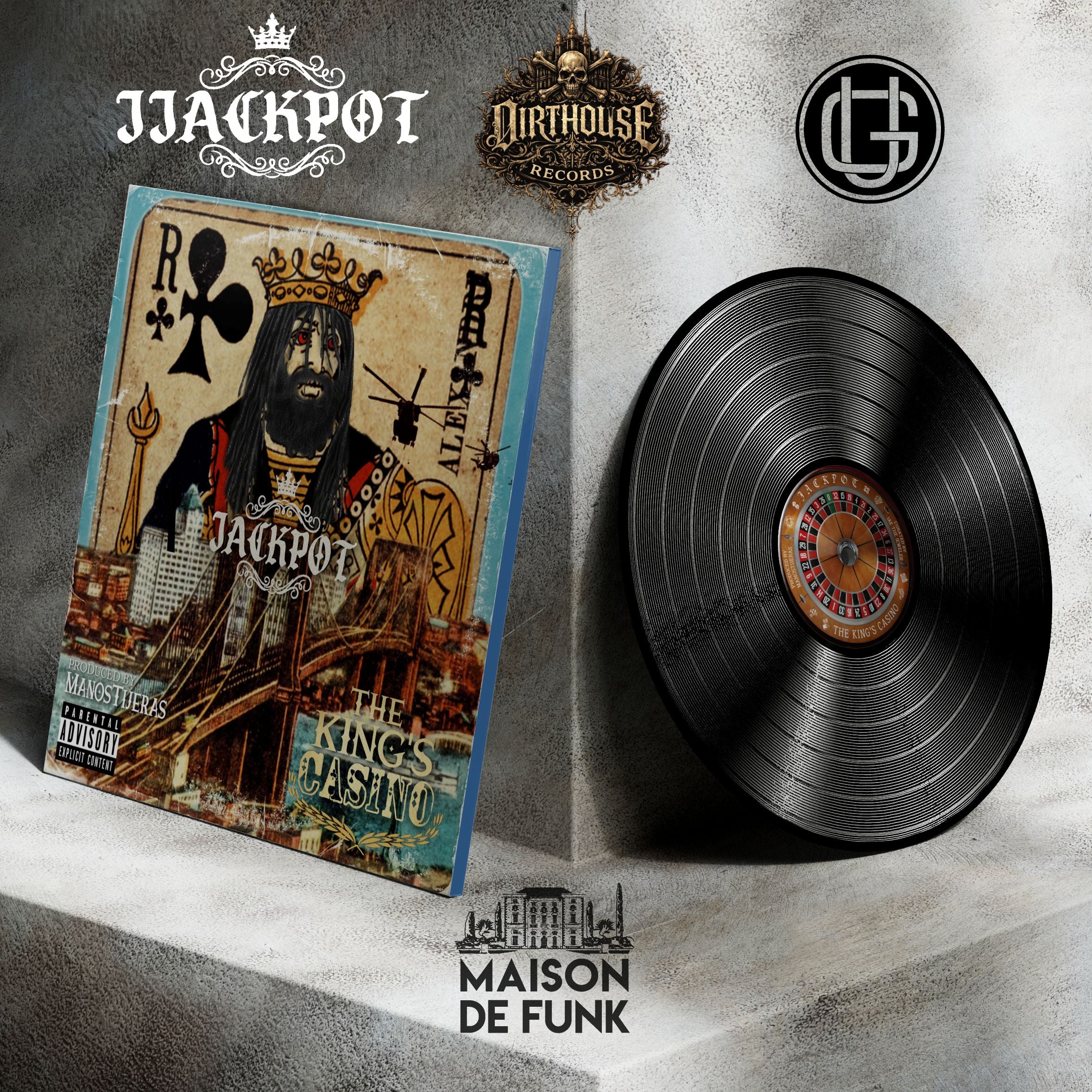 DEAD MAN'S HAND & KING'S CASINO — VINYL