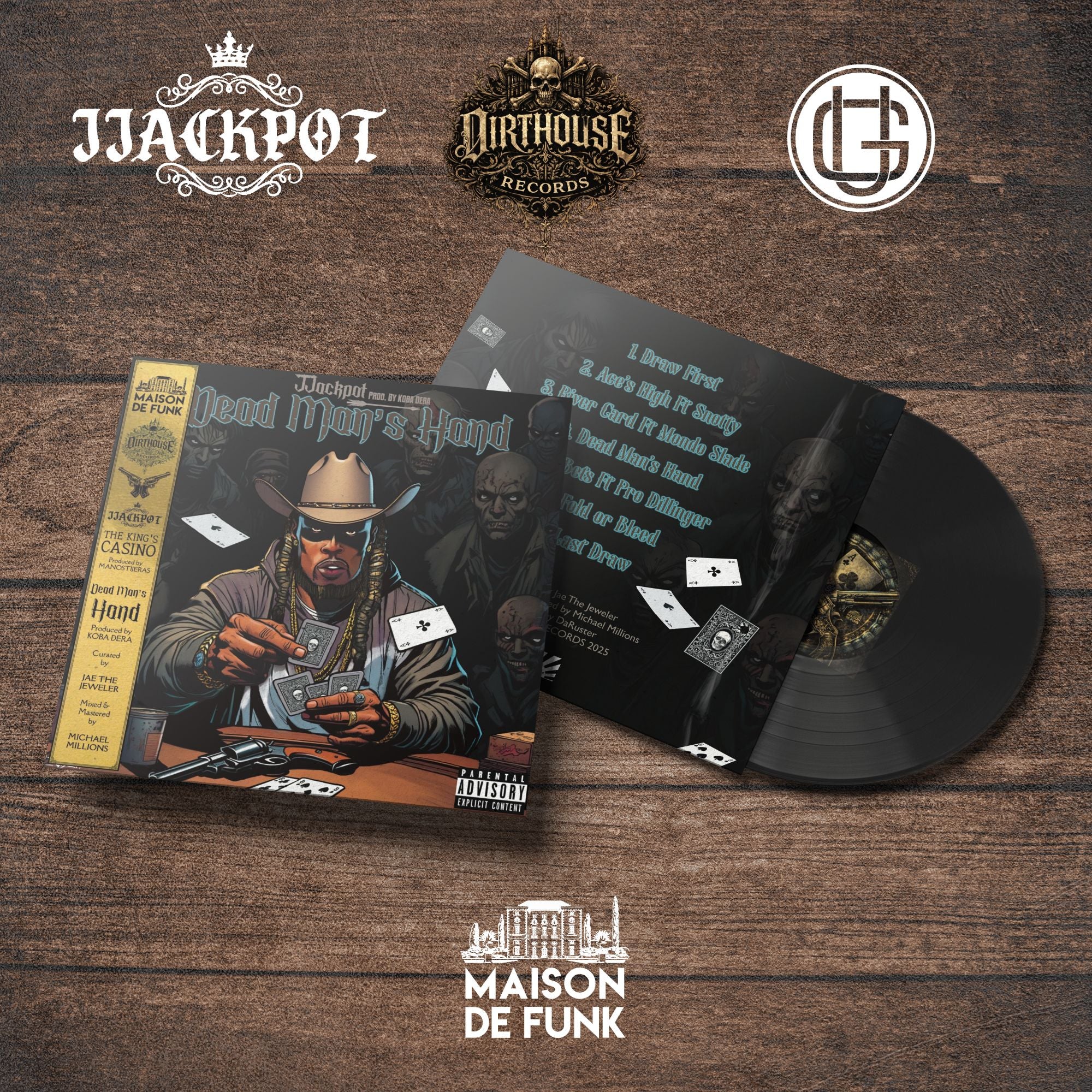 DEAD MAN'S HAND & KING'S CASINO — VINYL
