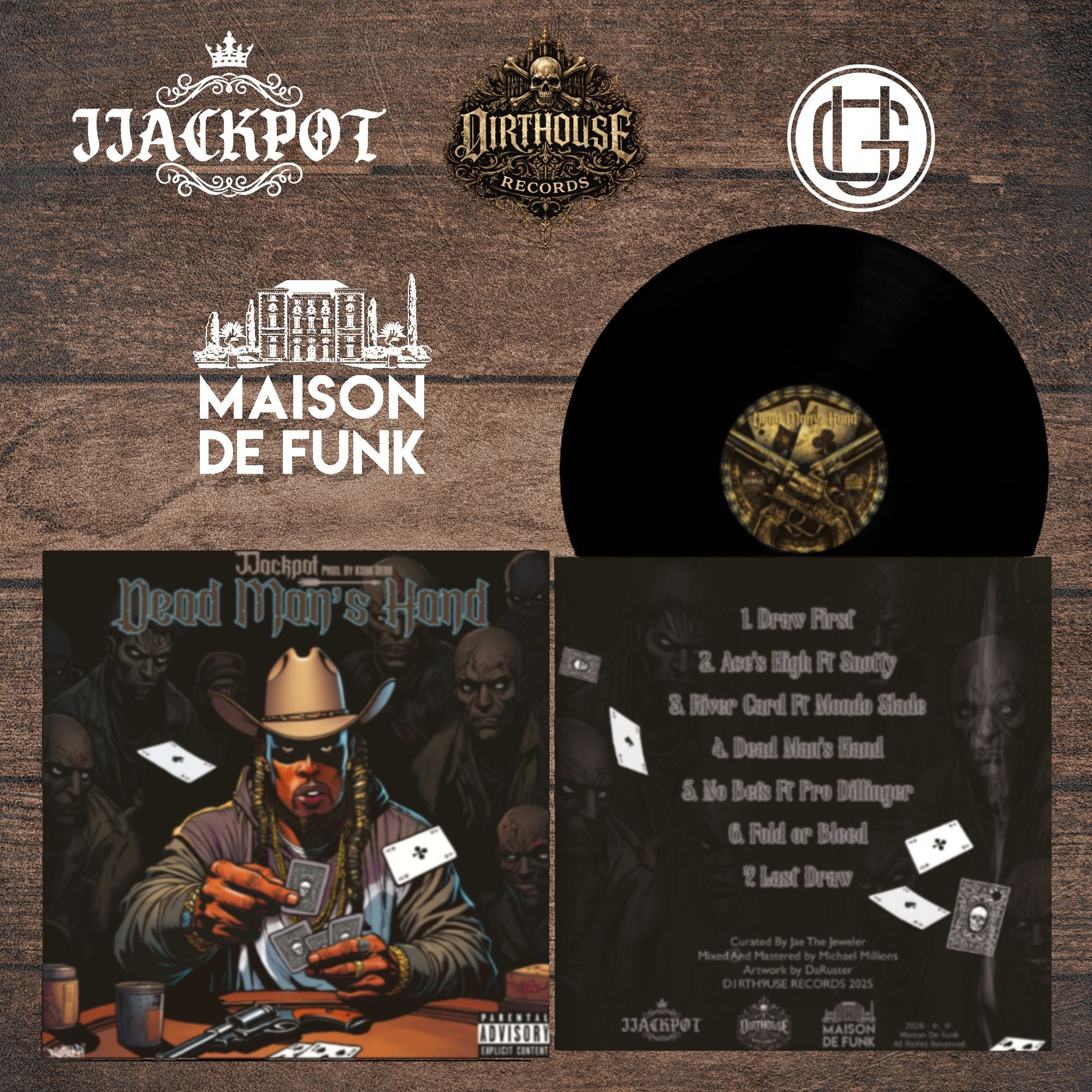 DEAD MAN'S HAND & KING'S CASINO — VINYL