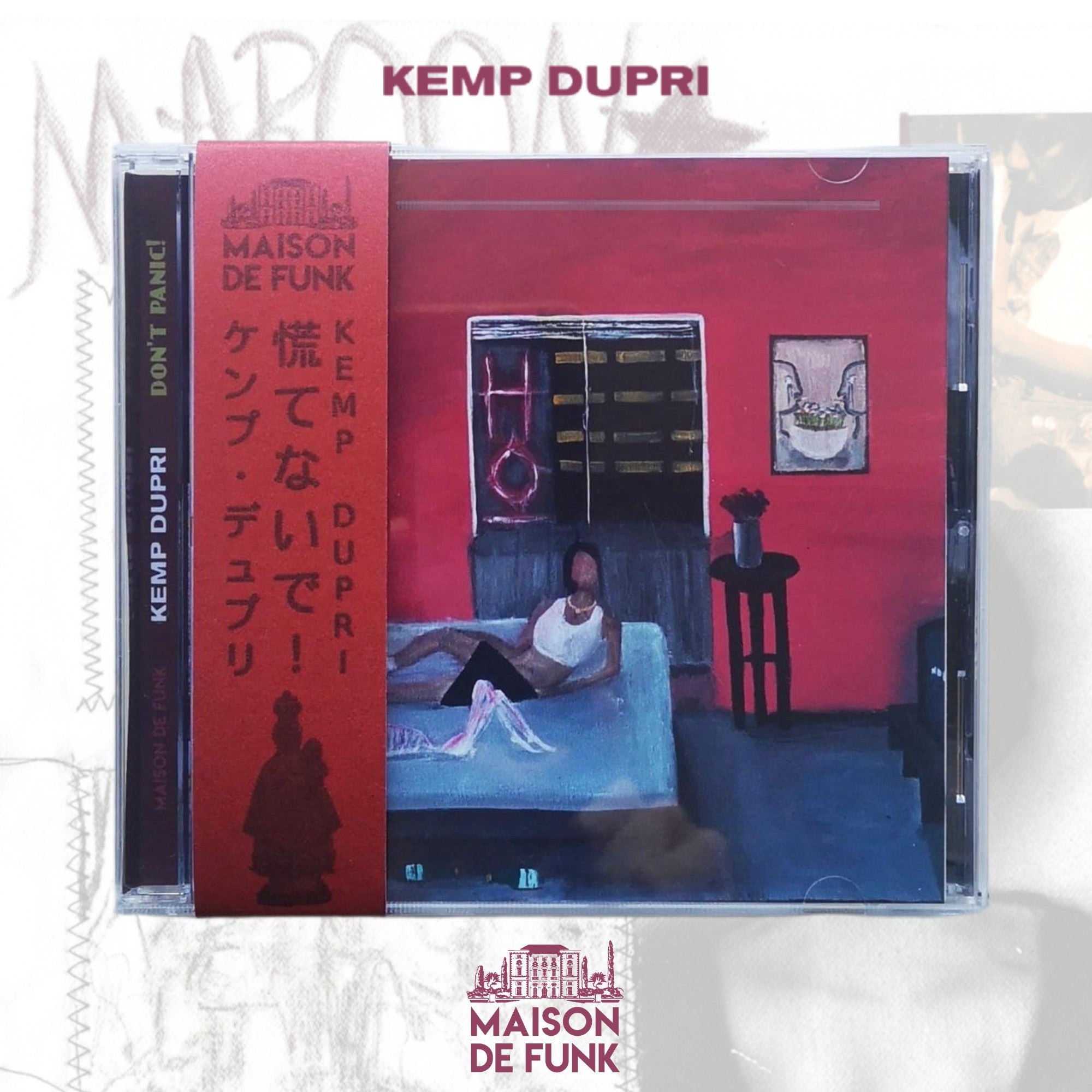 DON'T PANIC! - Triple Disc Set & Sticker Pack – MAISON DE FUNK