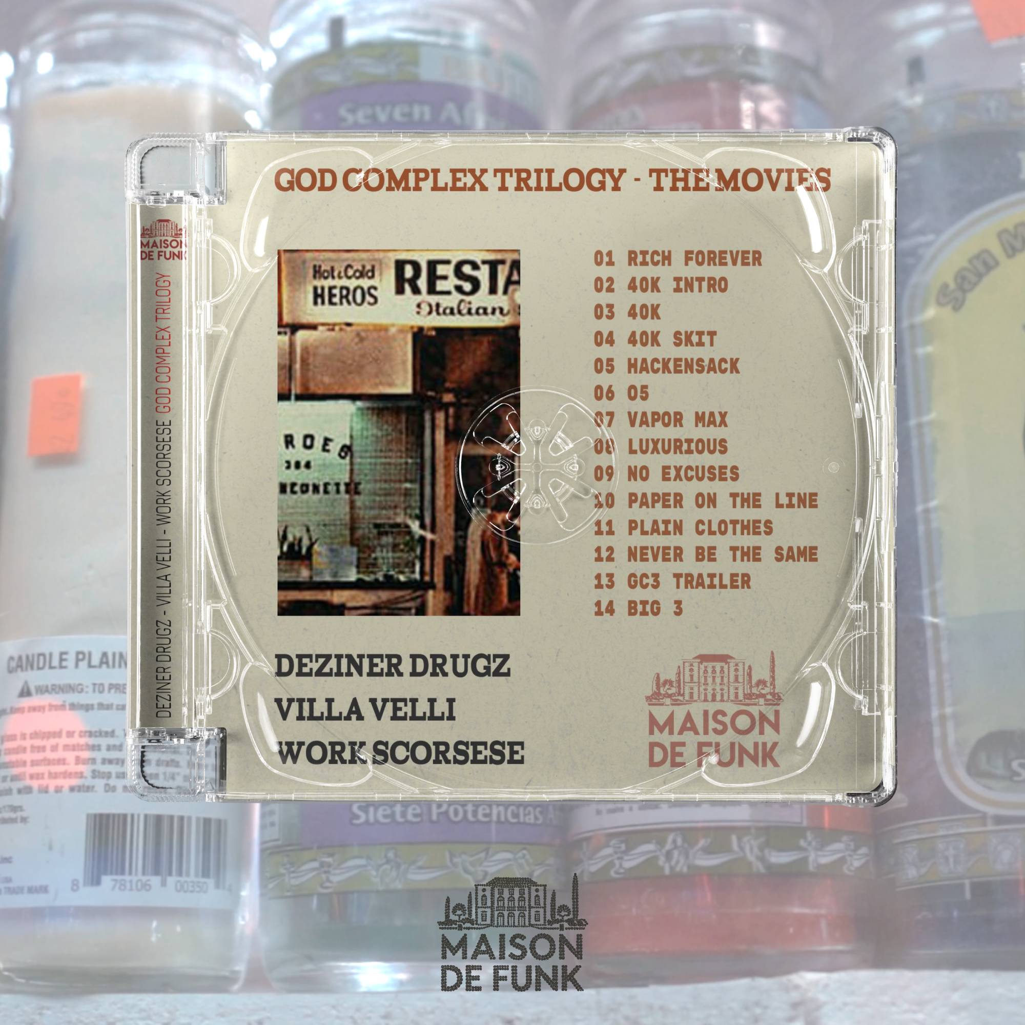 GOD COMPLEX TRILOGY - CD & Bonus DVD