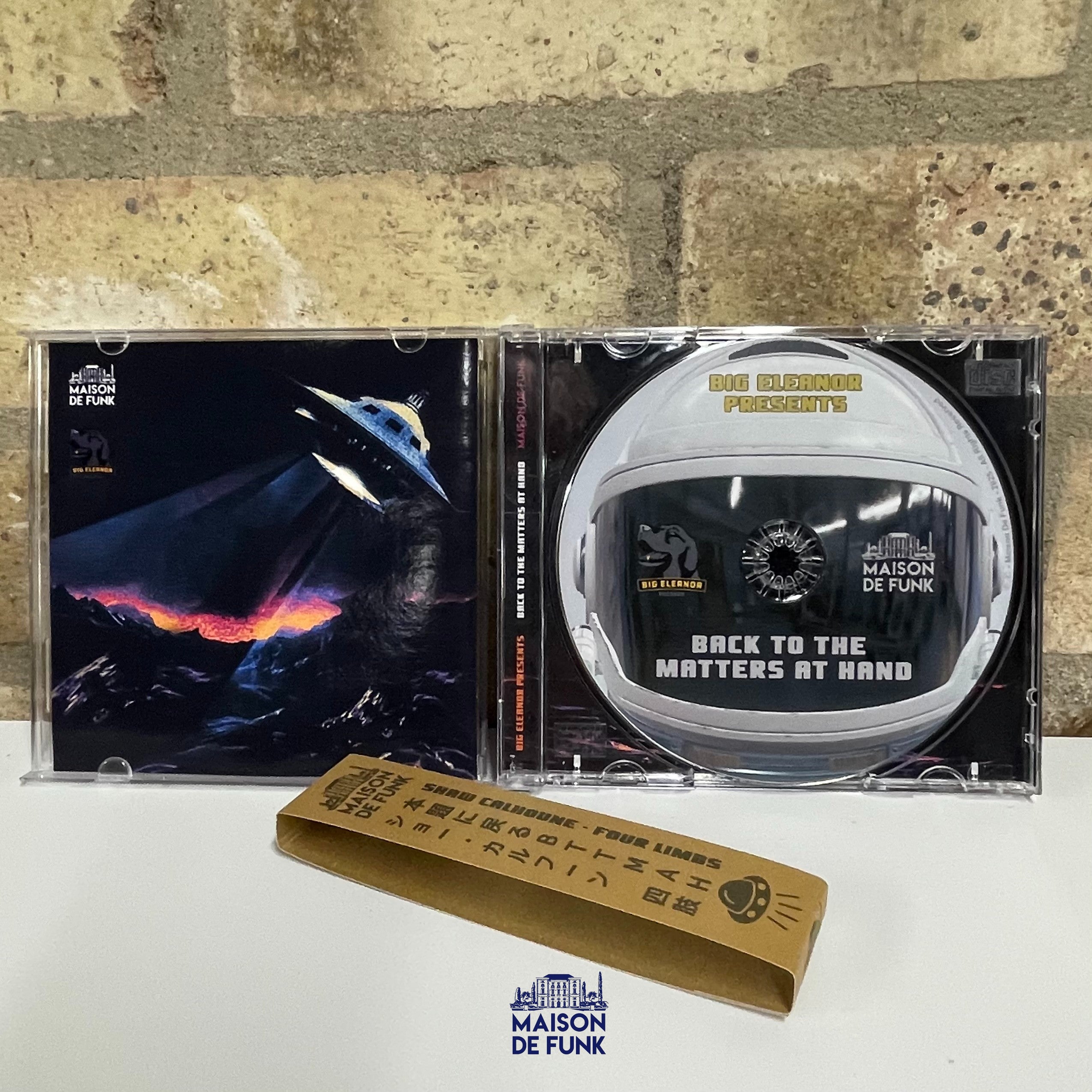 BACK TO THE MATTERS AT HAND - Gold Foil OBI CD