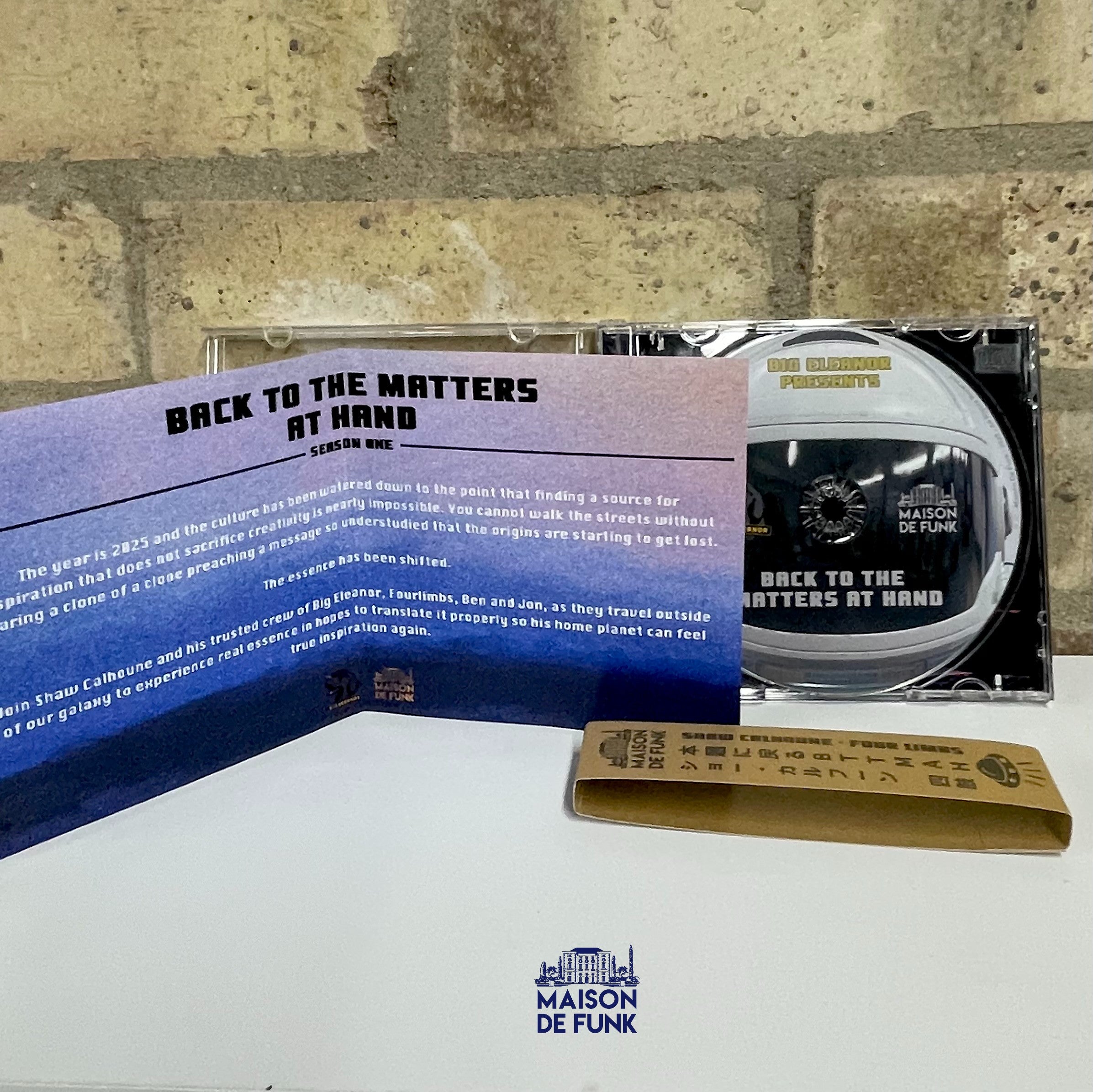 BACK TO THE MATTERS AT HAND - Gold Foil OBI CD