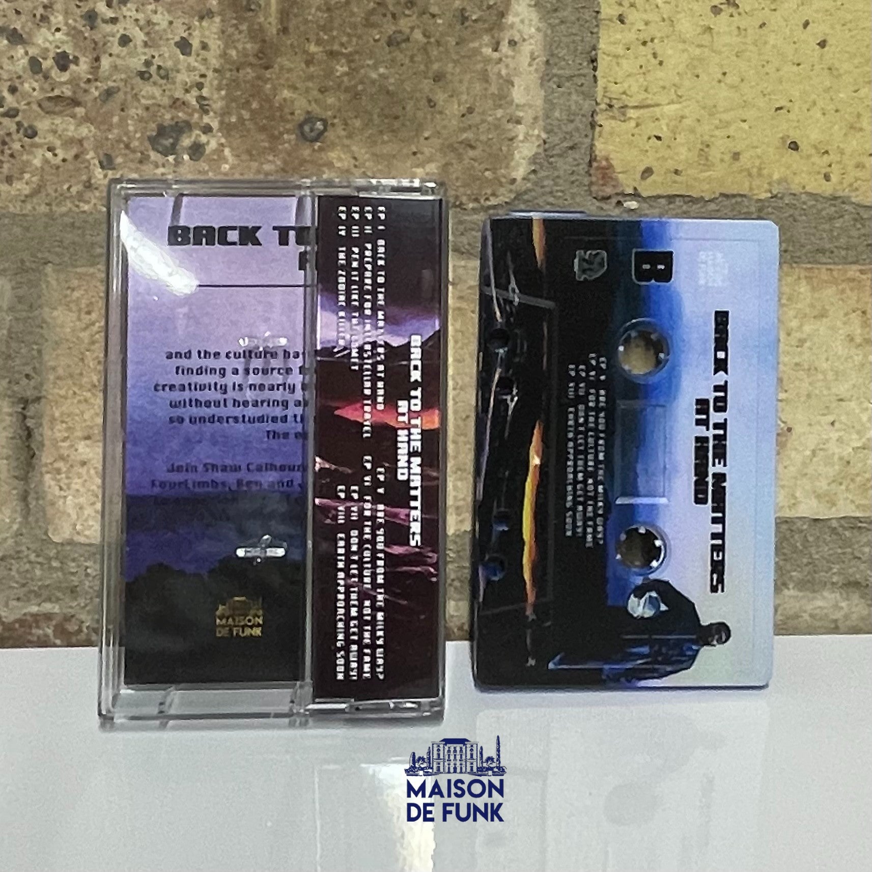 BACK TO THE MATTERS AT HAND - Outer Space Cassette Tape (SOLD OUT)