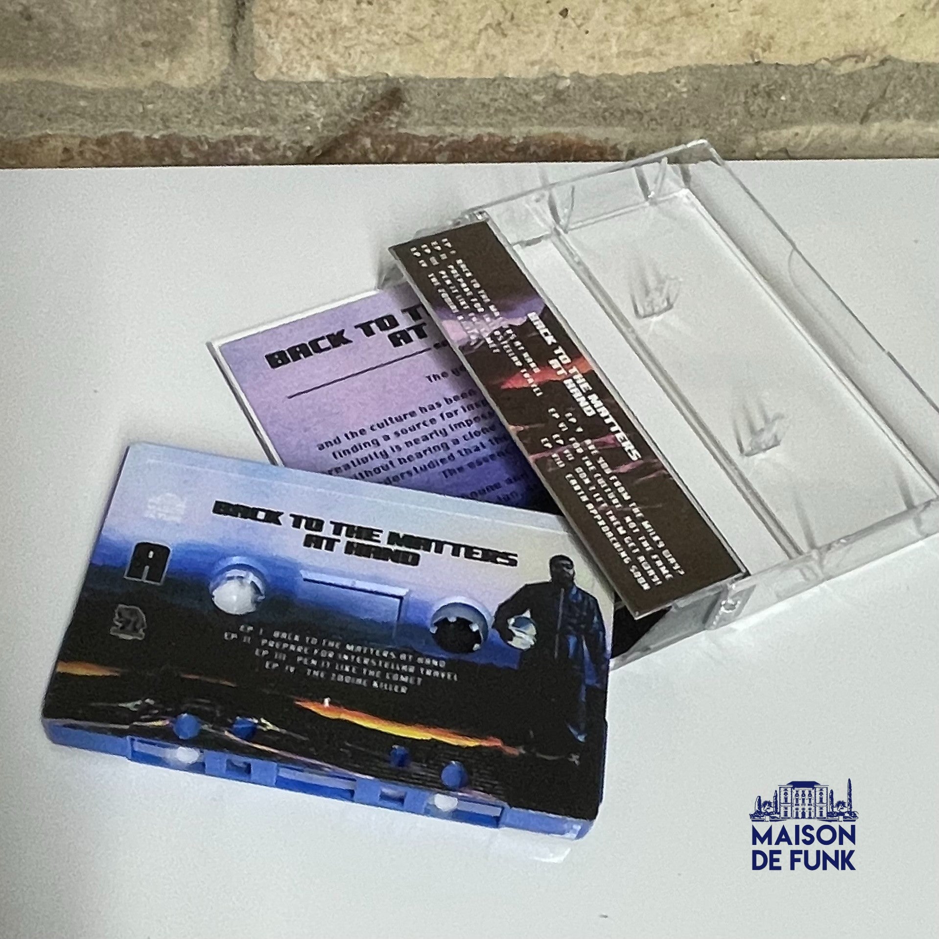 BACK TO THE MATTERS AT HAND - Outer Space Cassette Tape (SOLD OUT)