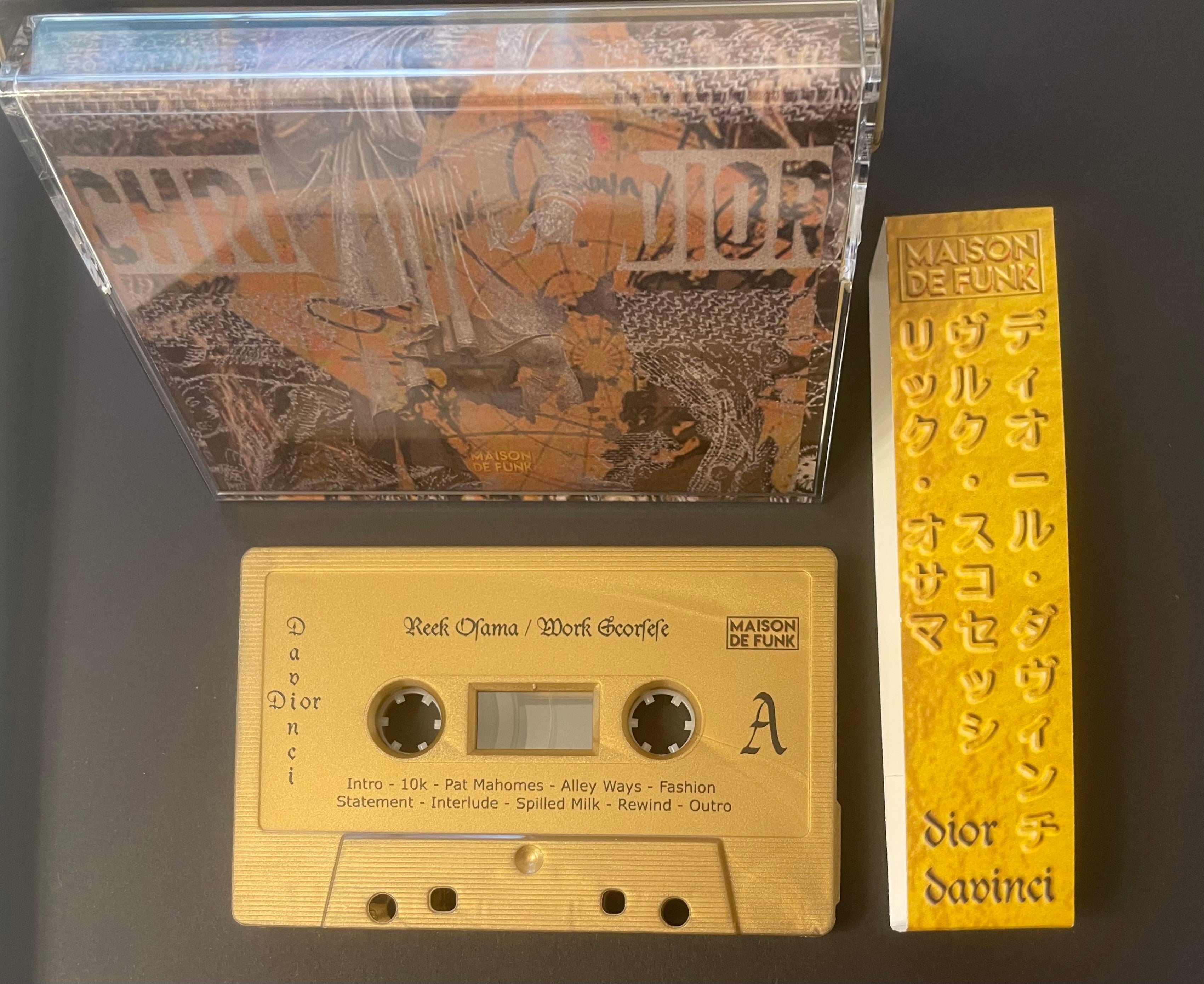 DIOR DAVINCI - Gold OBI Cassette