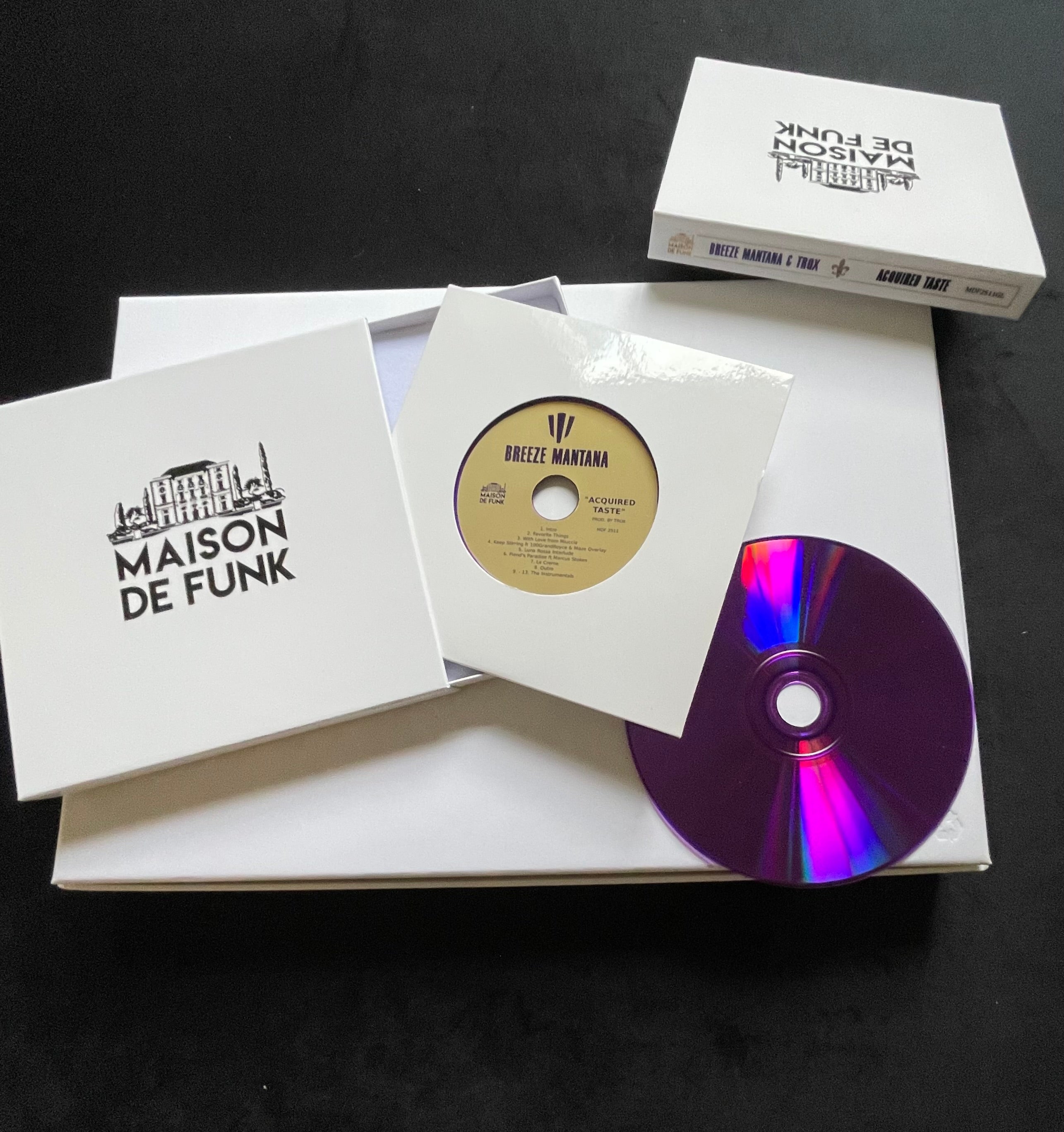 ACQUIRED TASTE - Gold Label Purple Vinyl CD Edition