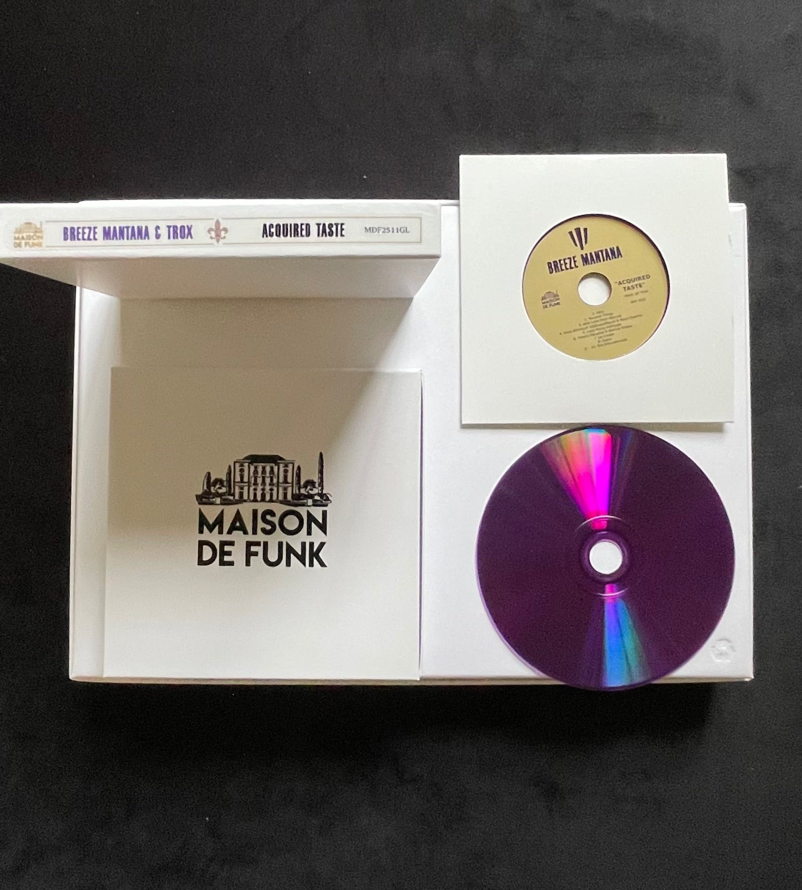 ACQUIRED TASTE - Gold Label Purple Vinyl CD Edition