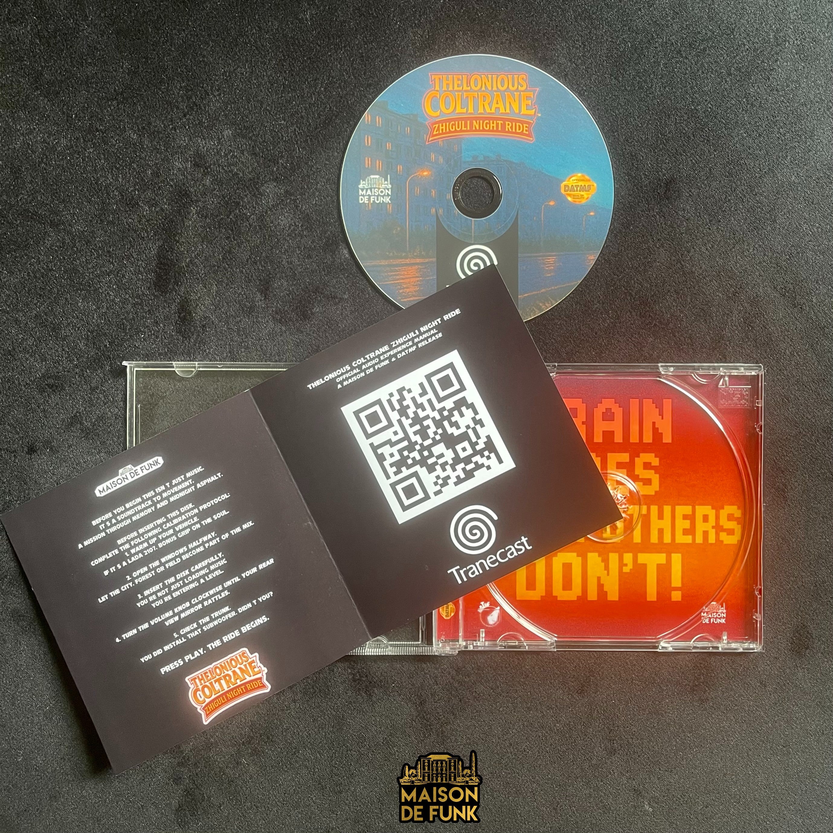 ZHIGULI NIGHT RIDE - Gold OBI Compact Disc