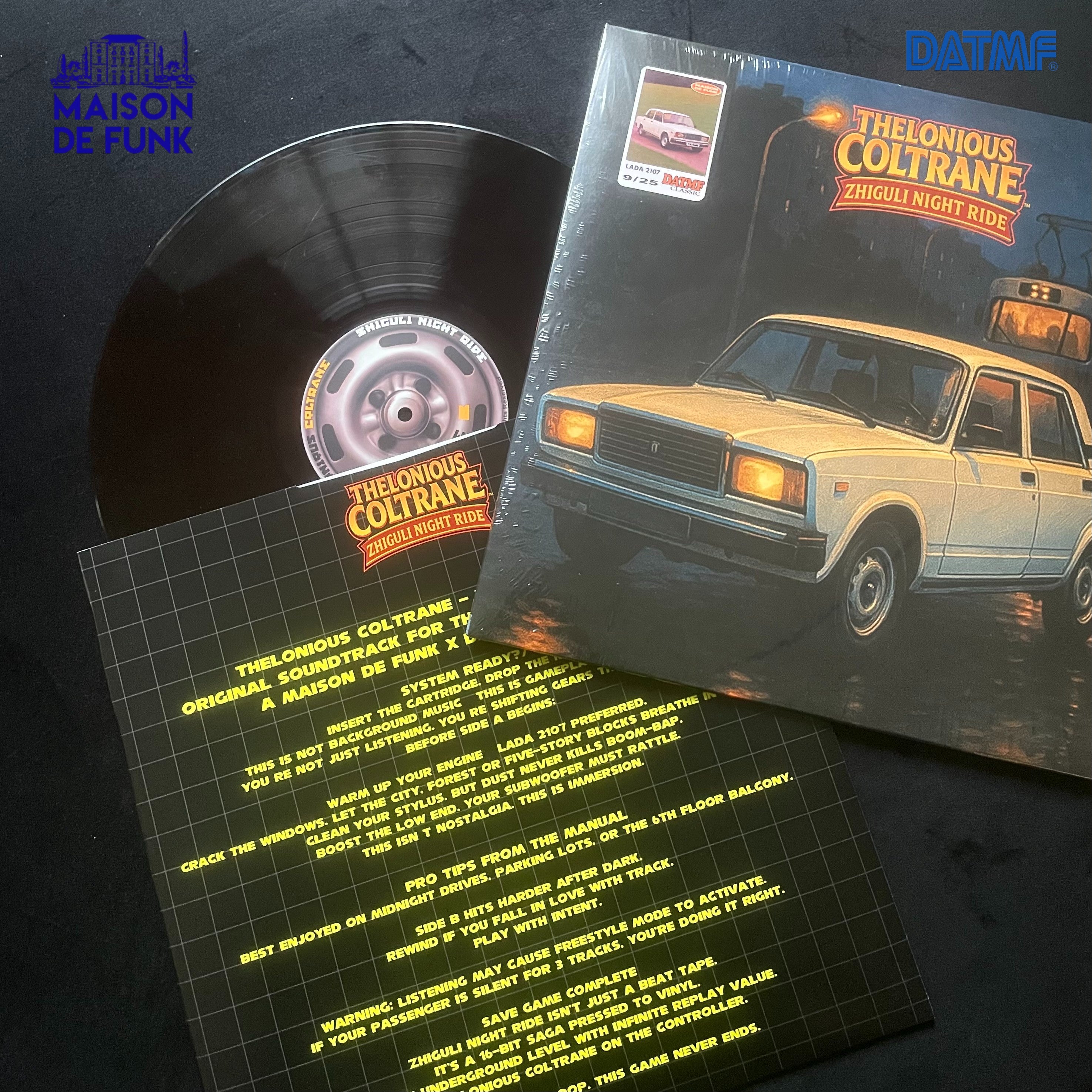 ZHIGULI NIGHT RIDE - Vinyl (SOLD OUT)