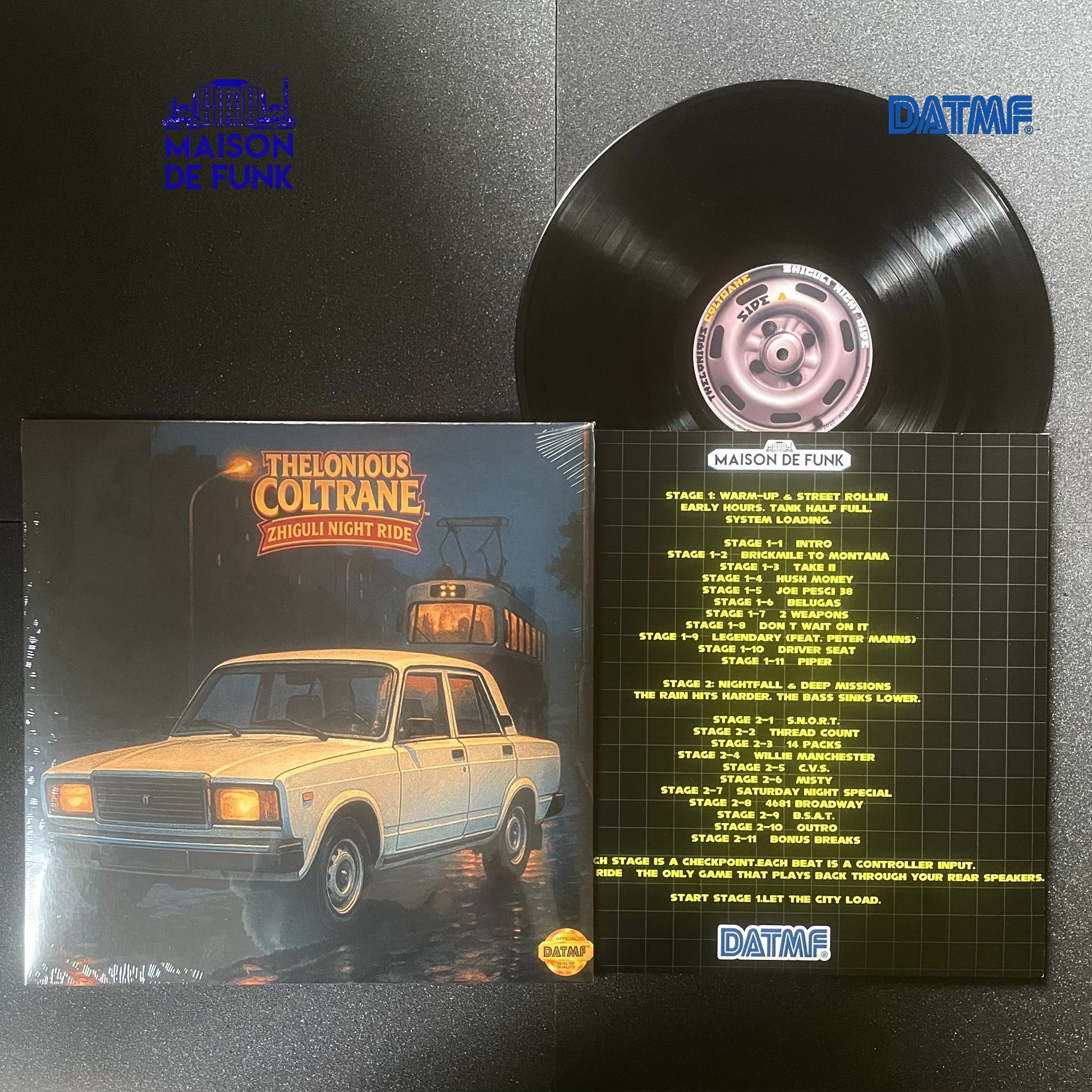 ZHIGULI NIGHT RIDE - Vinyl (SOLD OUT)
