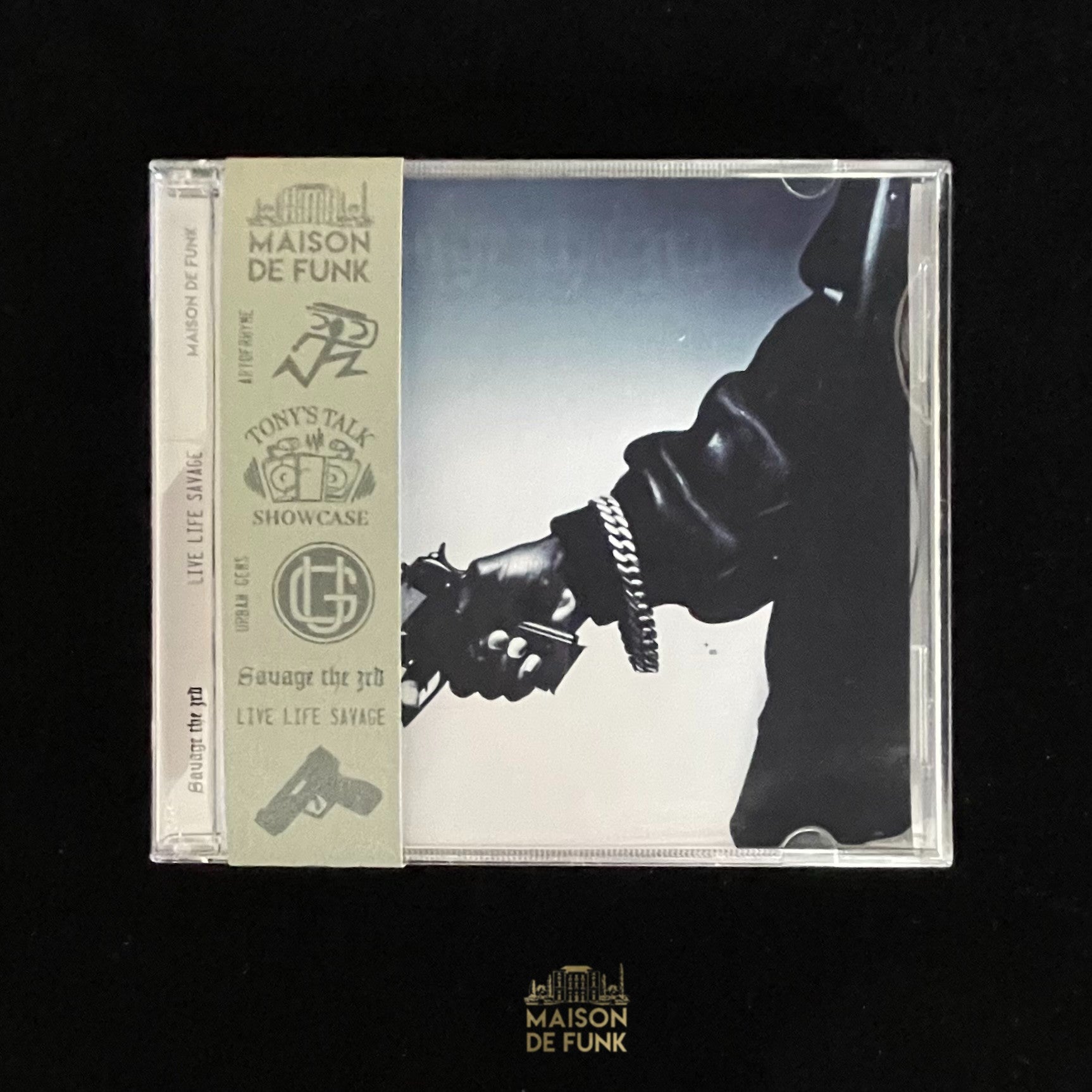 LIVE LIFE SAVAGE - Silver OBI Compact Disc