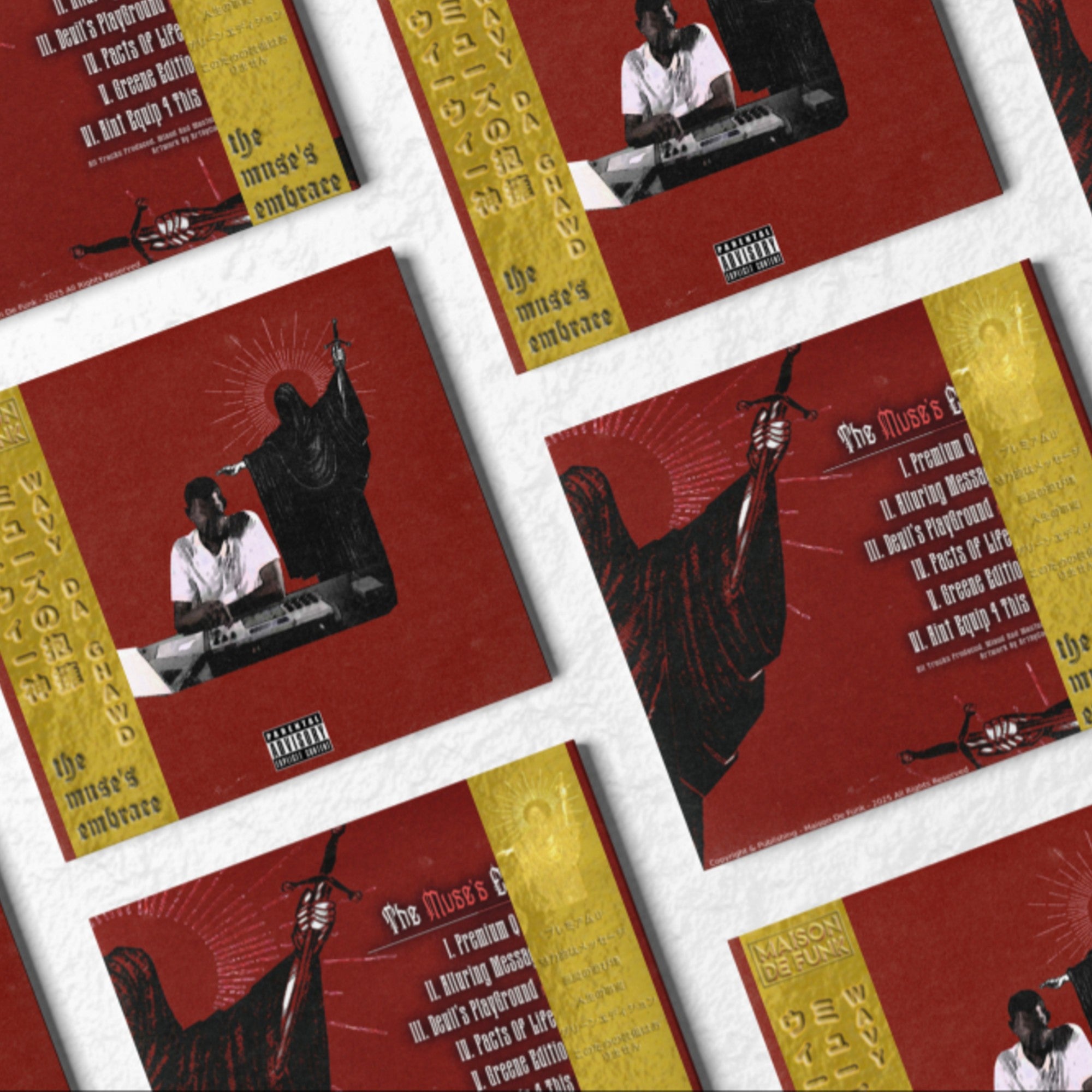 THE MUSE'S EMBRACE - CD Digipack with Gold OBI (1 left)