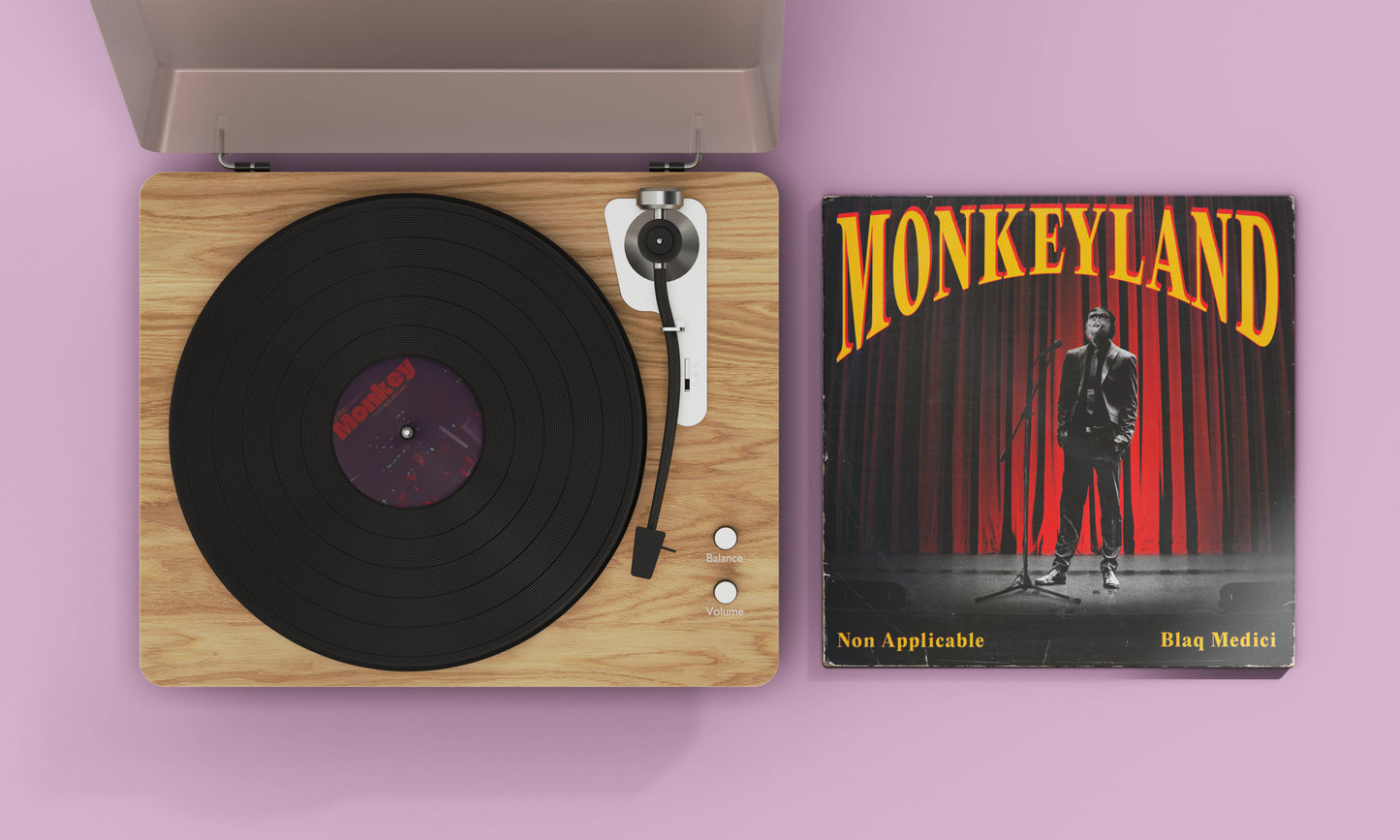 NON APPLICABLE - MONKEYLAND (BLACK VINYL)