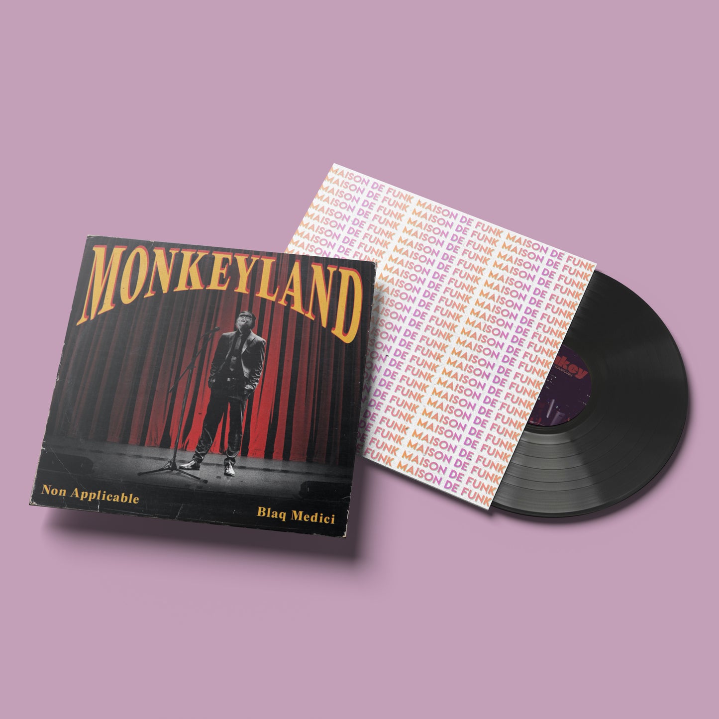 NON APPLICABLE - MONKEYLAND (BLACK VINYL)