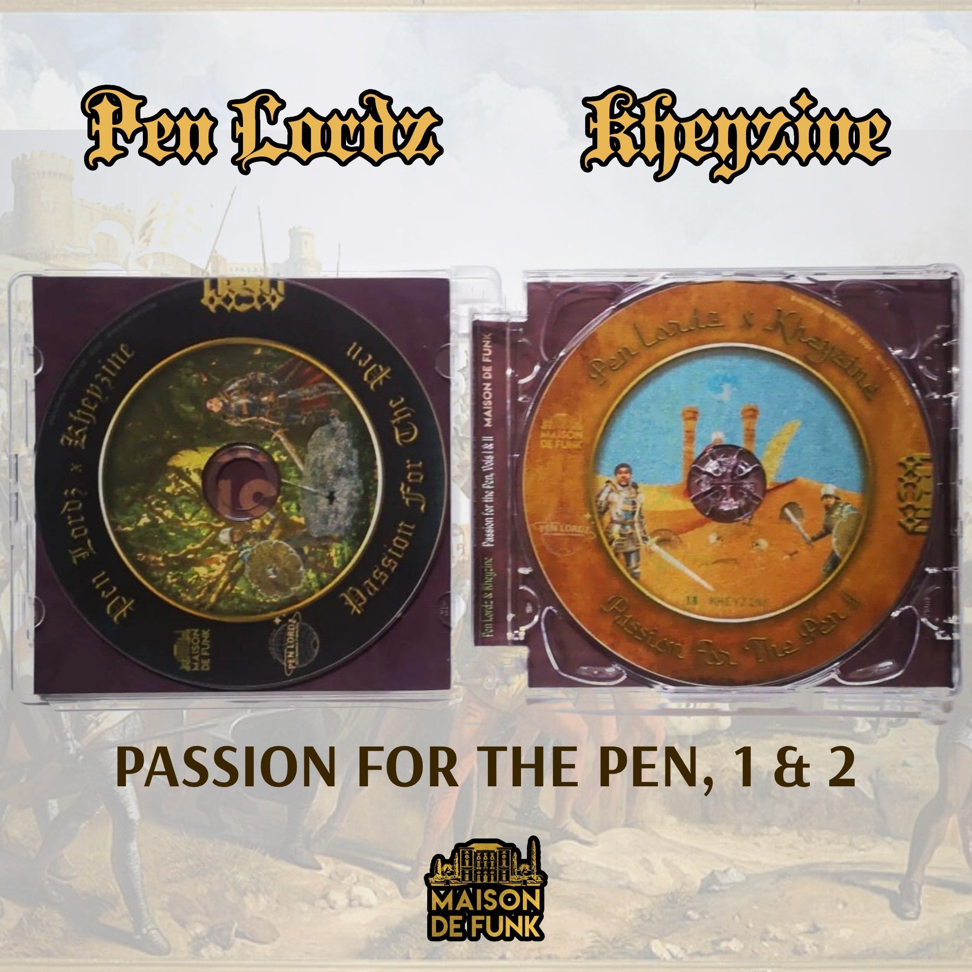 PASSION FOR THE PEN - Gold OBI Double CD – MAISON DE FUNK