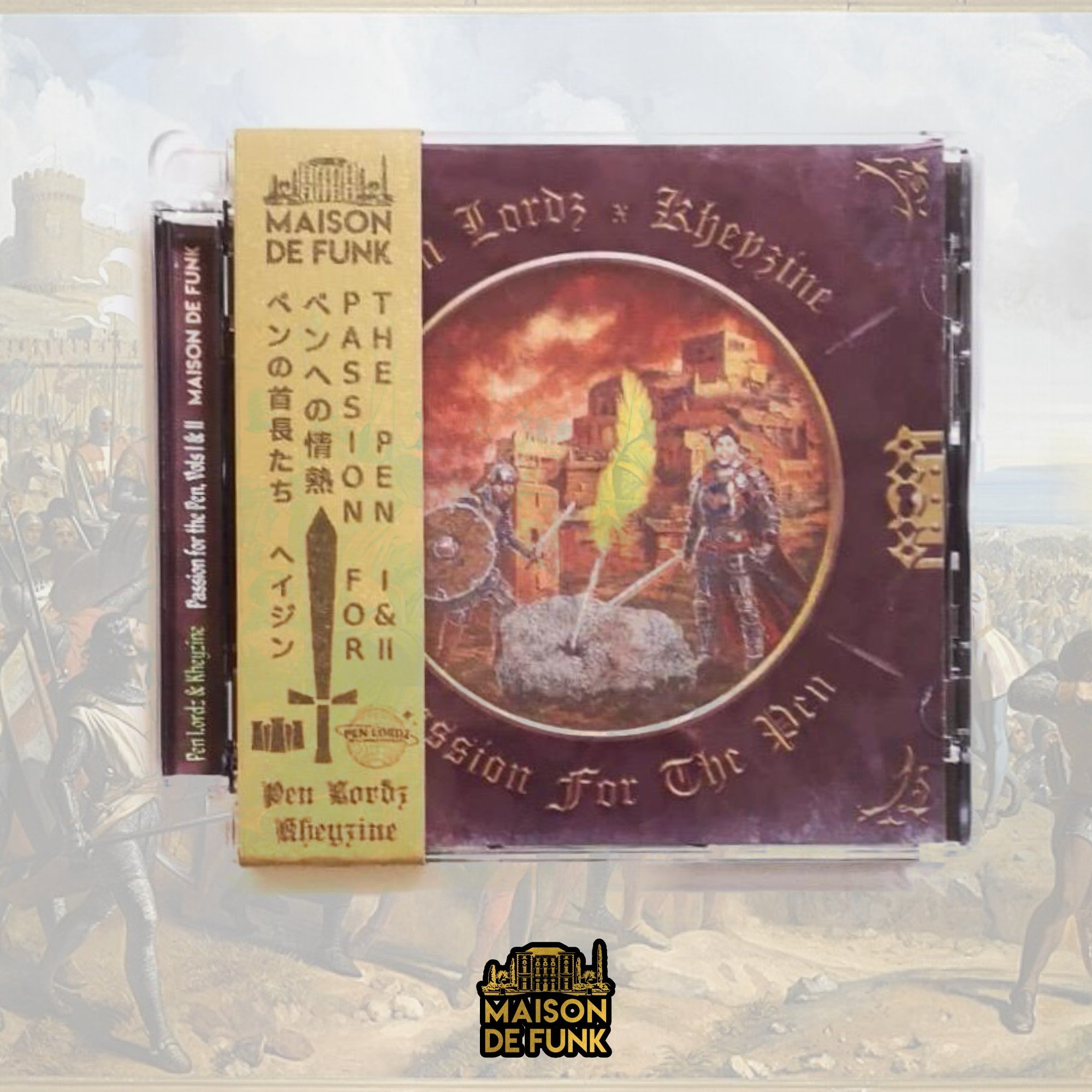 PASSION FOR THE PEN - Gold OBI Double CD – MAISON DE FUNK