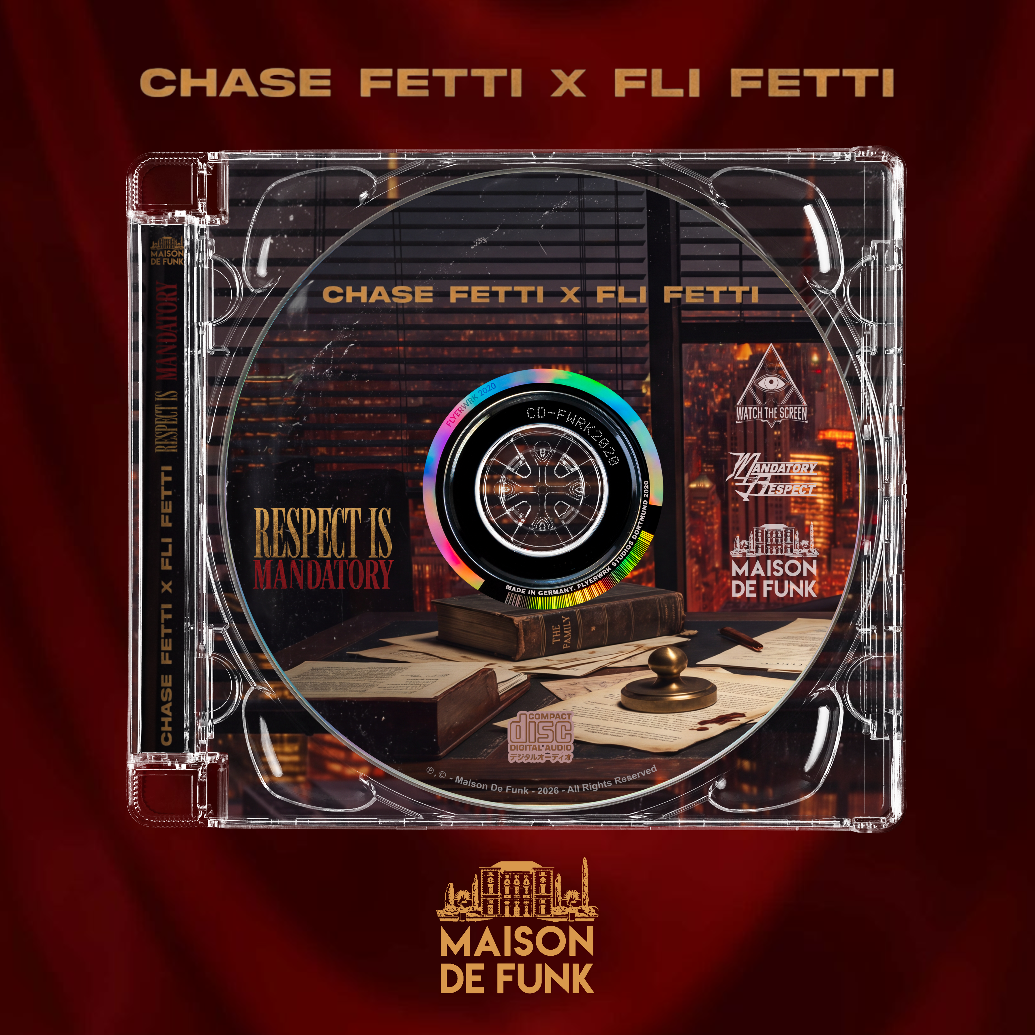 RESPECT IS MANDATORY - Super Jewel Compact Disc – MAISON DE FUNK