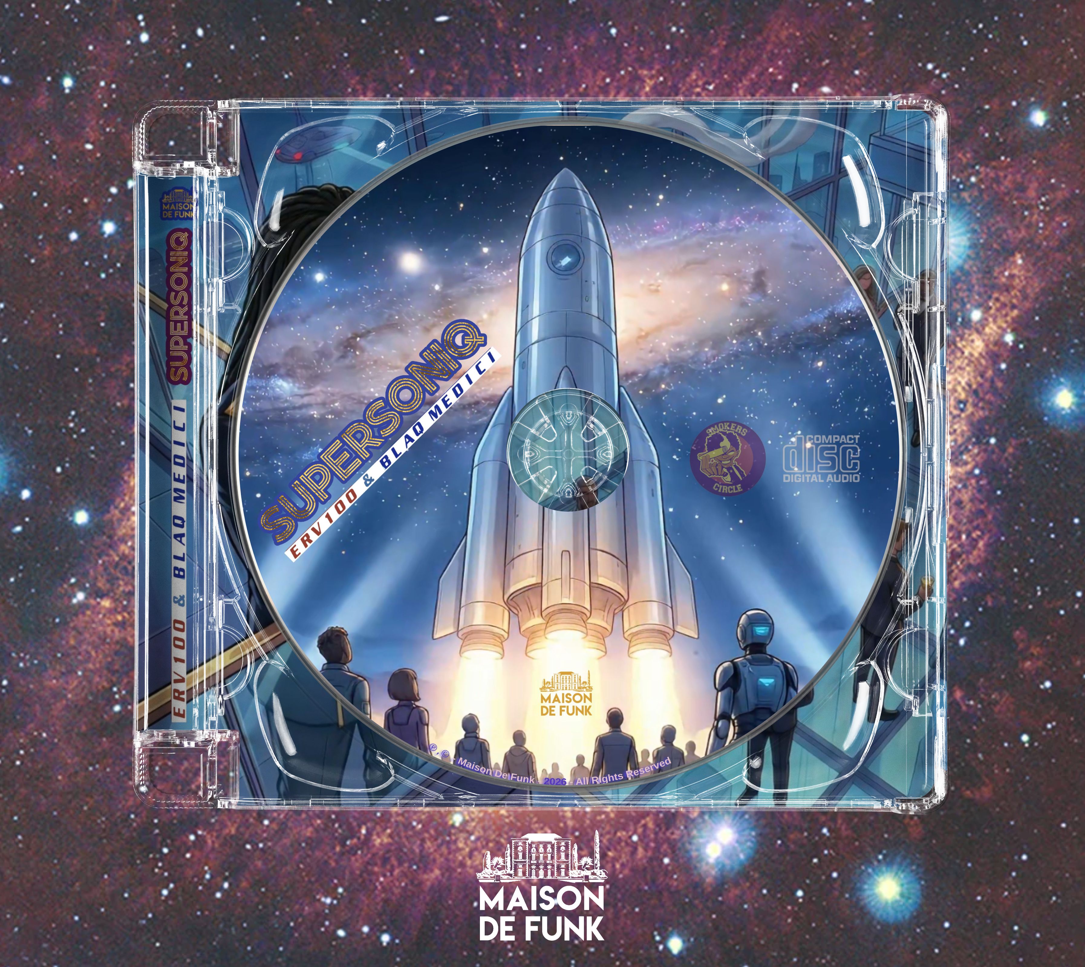 Supersoniq - SPACE CD Edition – MAISON DE FUNK