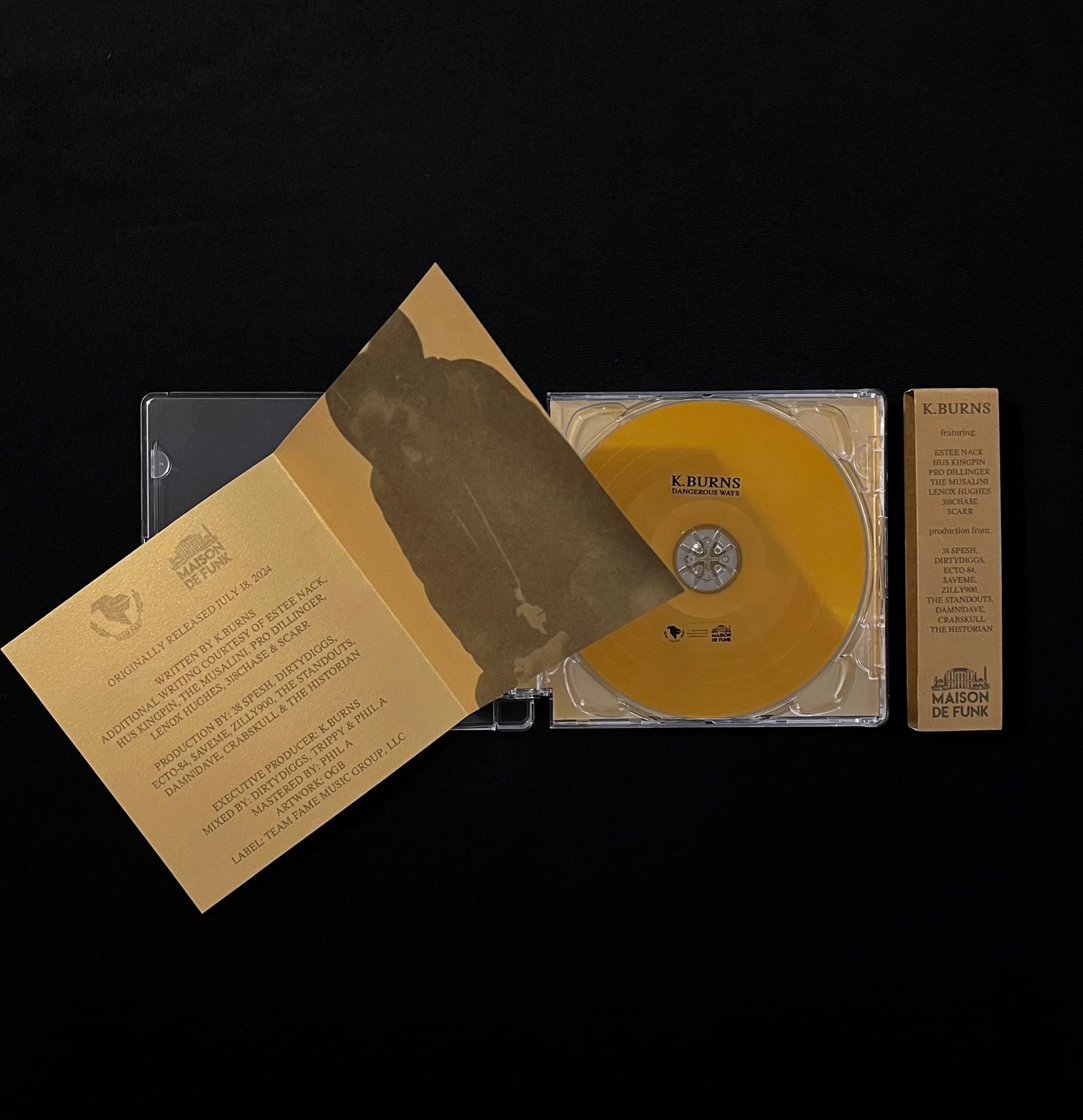 DANGEROUS WAYS - Gold OBI CD – MAISON DE FUNK