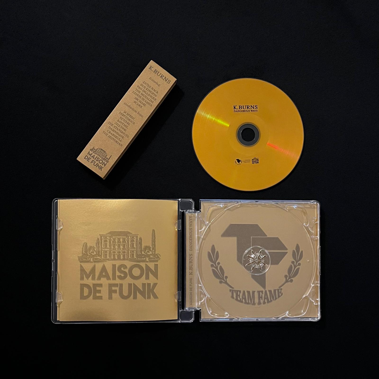 DANGEROUS WAYS - Gold OBI CD – MAISON DE FUNK