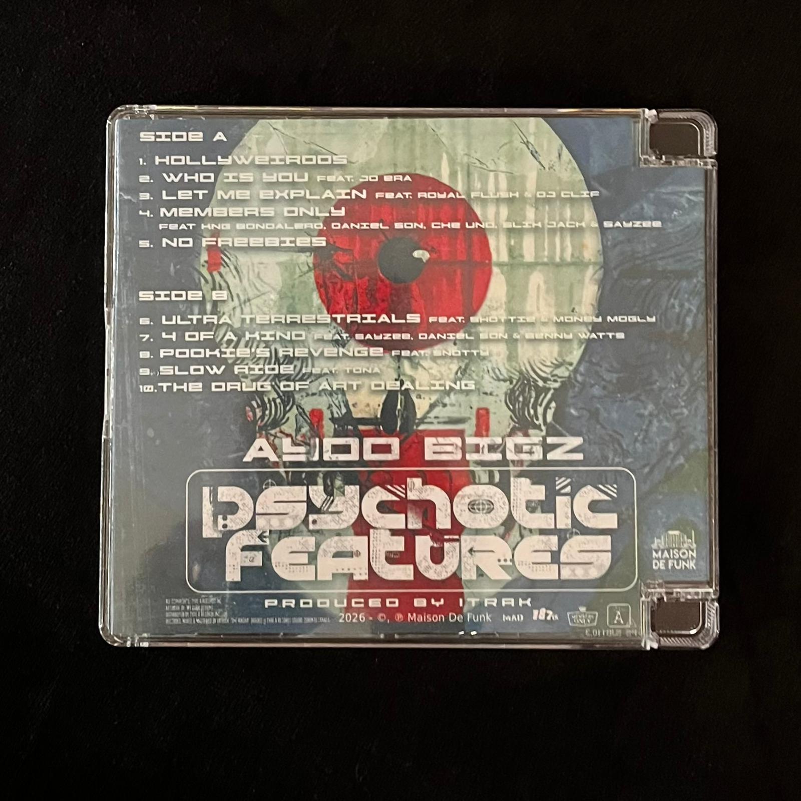 PSYCHOTIC FEATURES & LOST TAPES - Silver OBI Double CD – MAISON DE