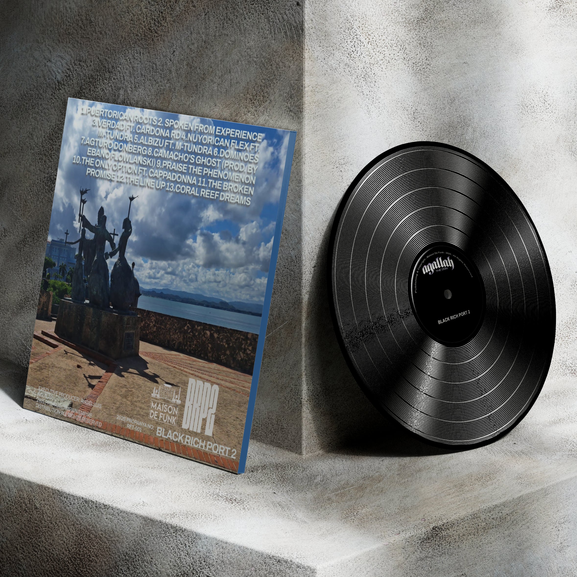 BLACK RICH PORT 2 (Vinyl)