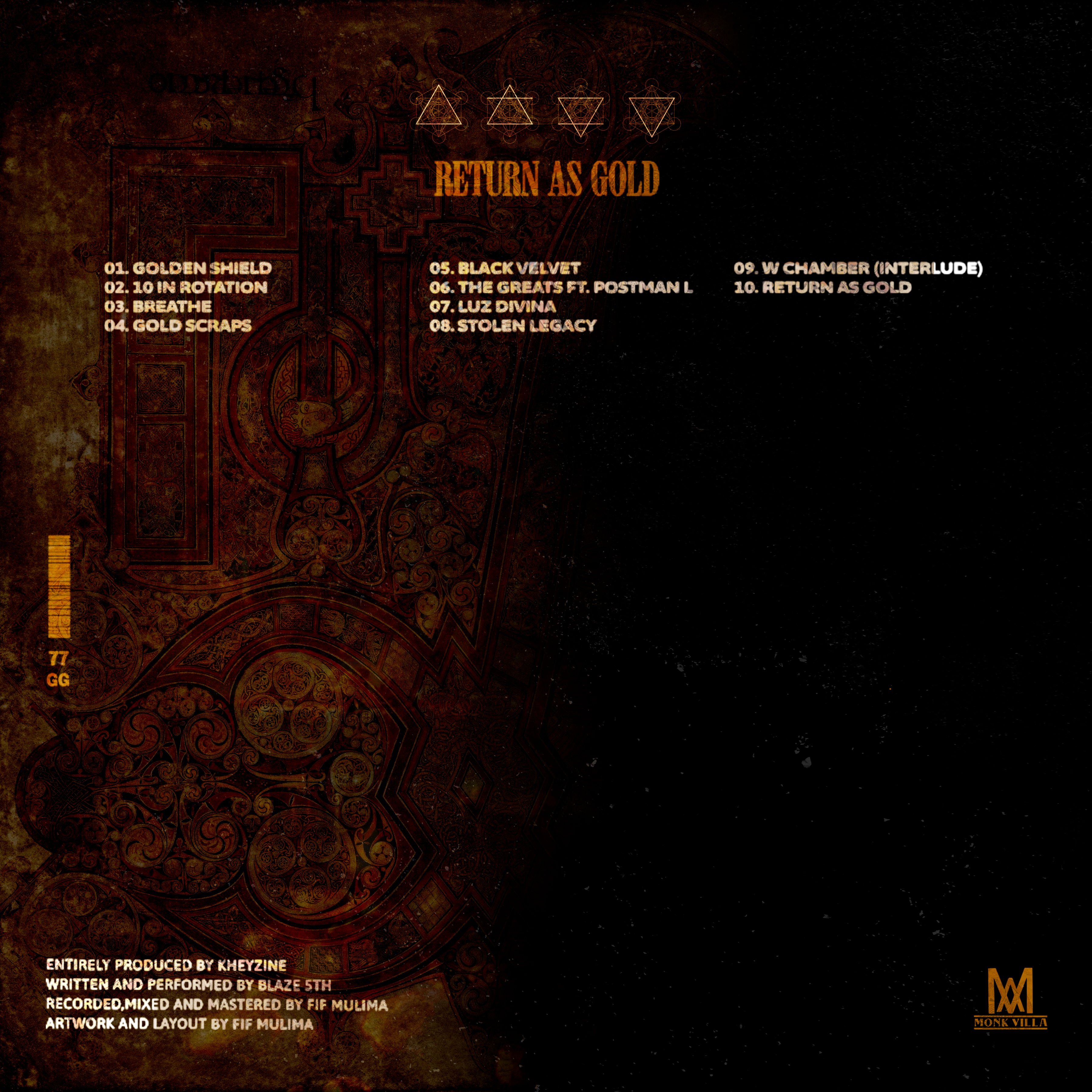 Return As Gold (Gold OBI CD)