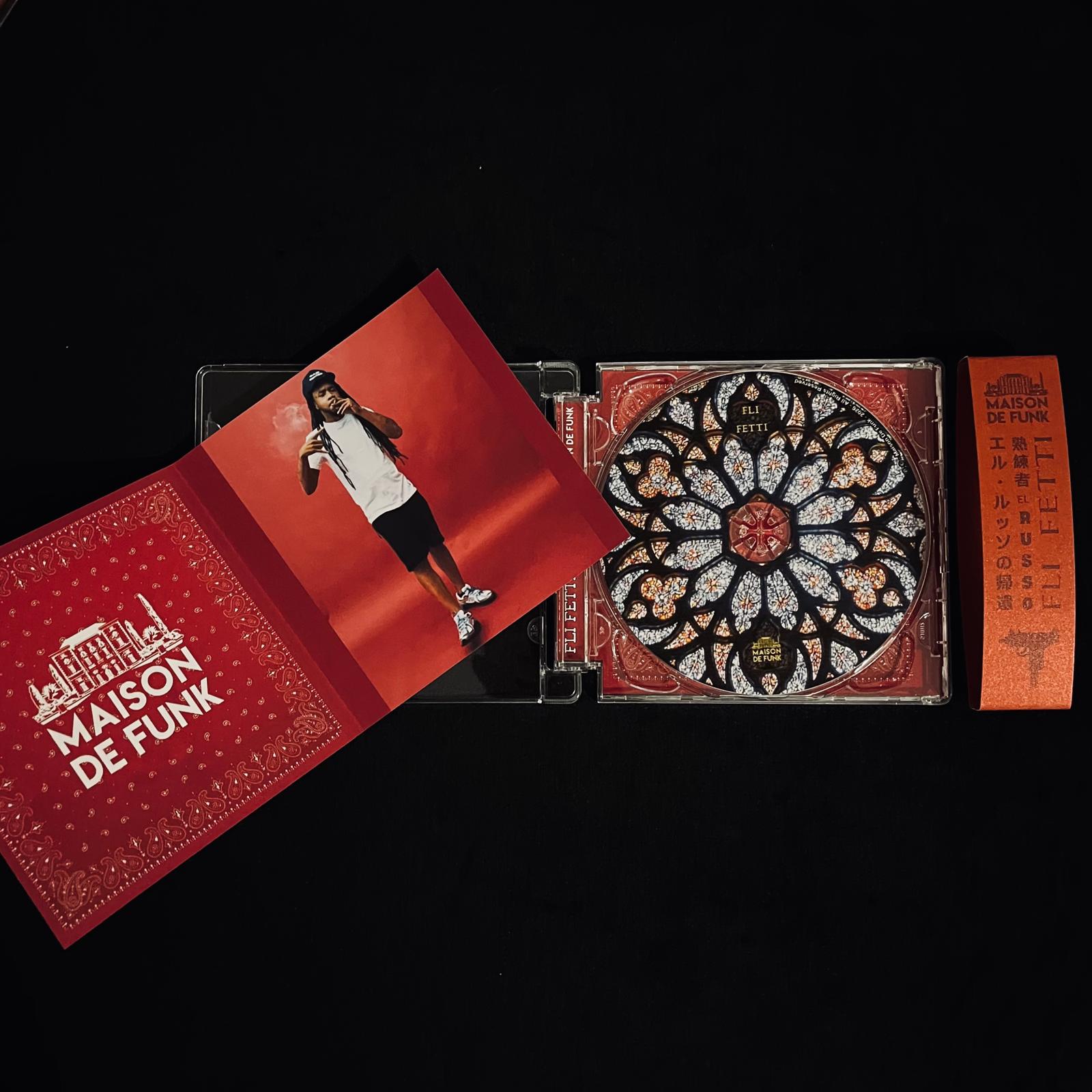 Maison De Funk booklet and disc art