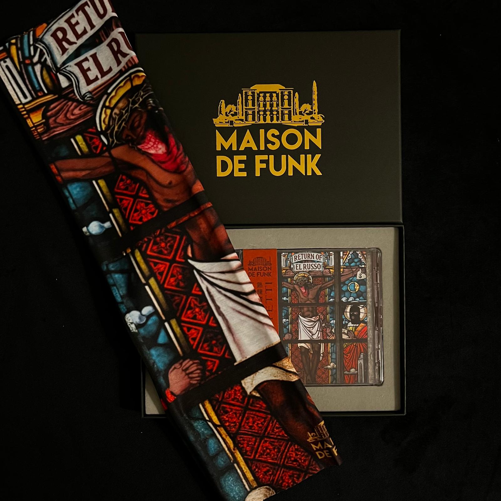 Maison De Funk deluxe box with stained glass wrap