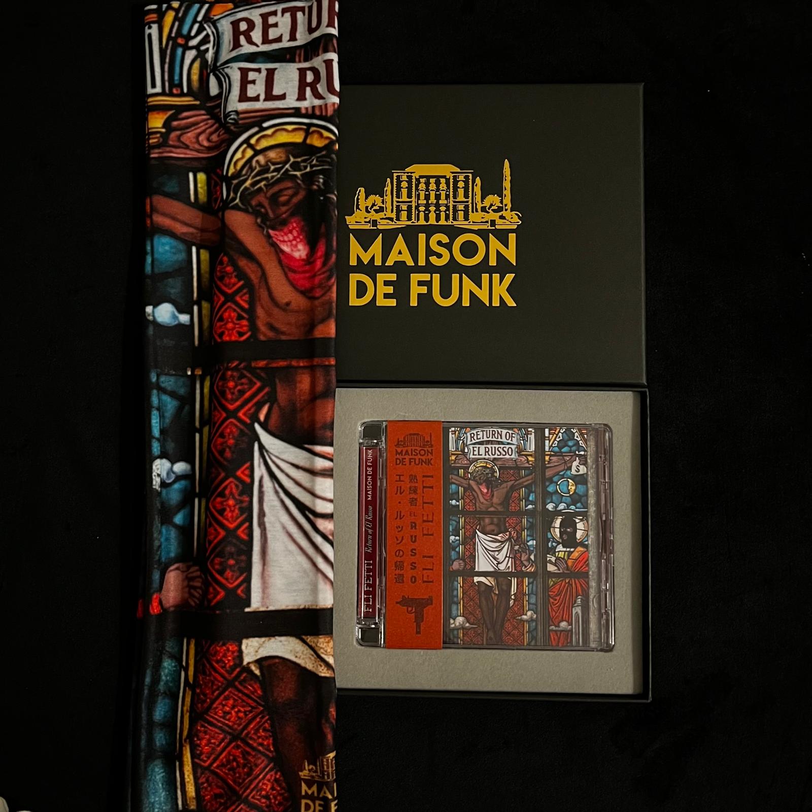 Full deluxe package layout with box and wrap