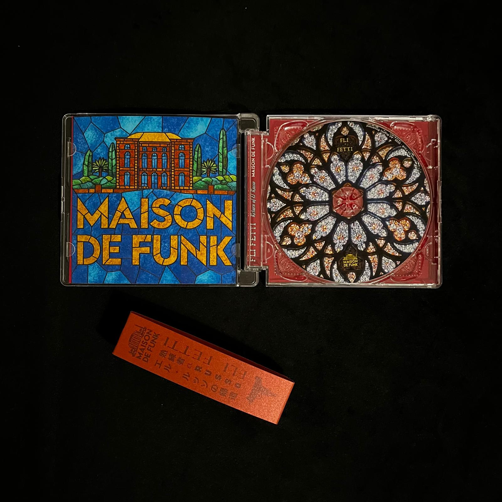 Interior spread with artist photo