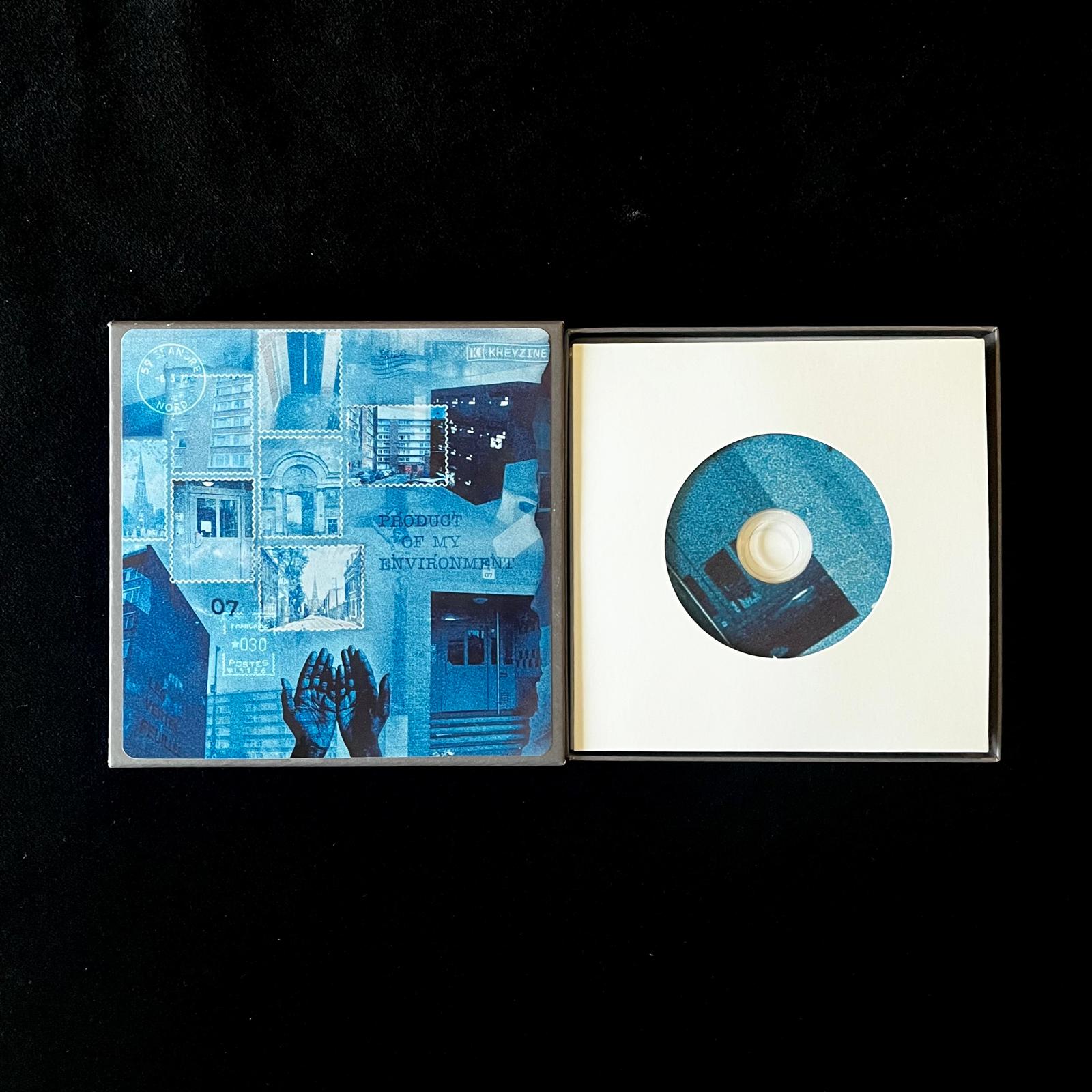 Rear card showing Acts I–IV tracklist