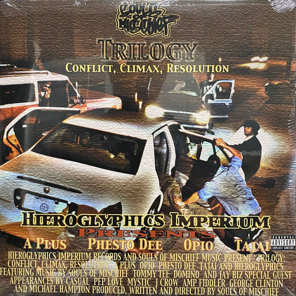 Trilogy: Conflict, Climax, Resolution — front cover